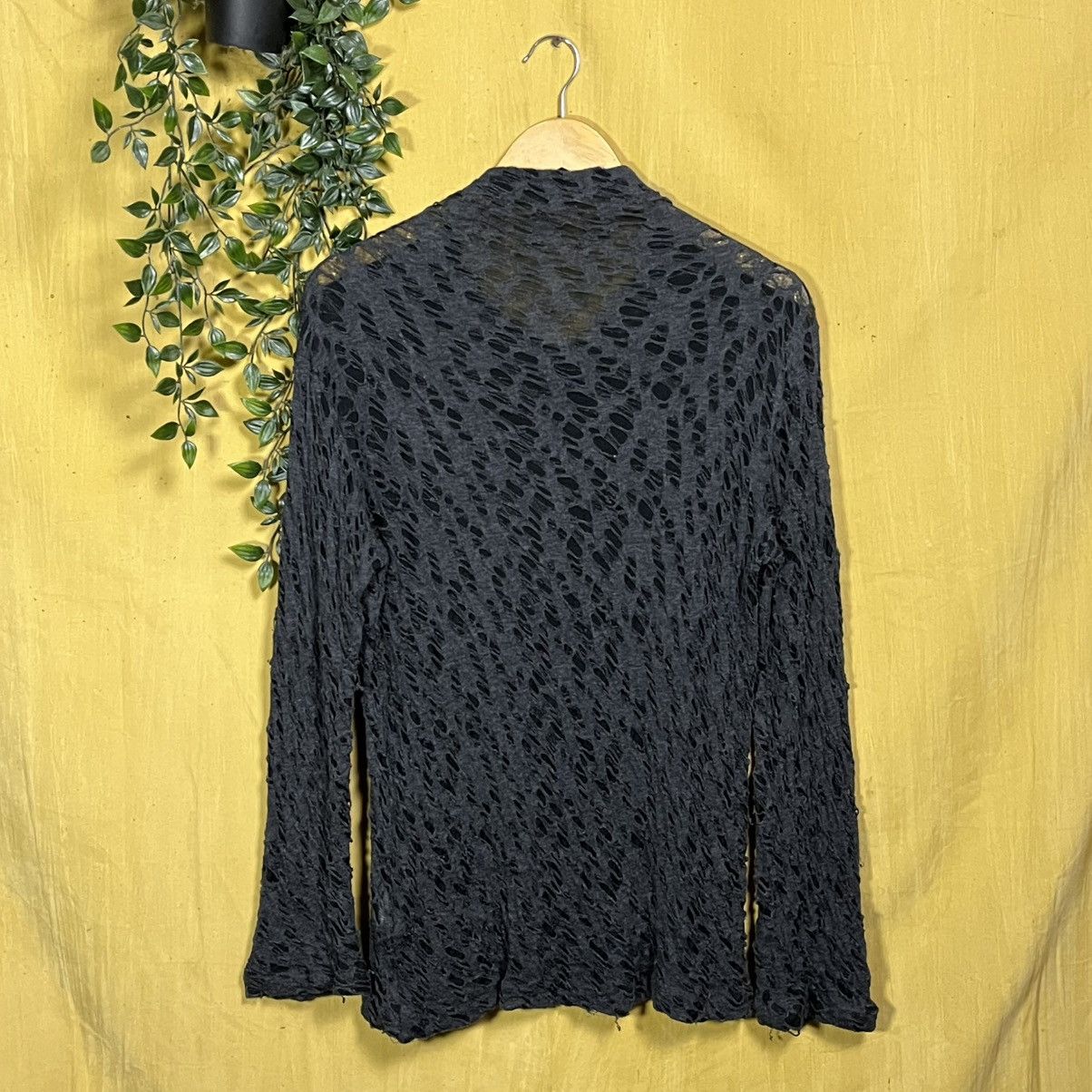 Yohji Yamamoto a25 Y’s yohji yamamoto SS2011 Distressed Net Mesh Size US S / EU 44-46 / 1 - 2 Thumbnail