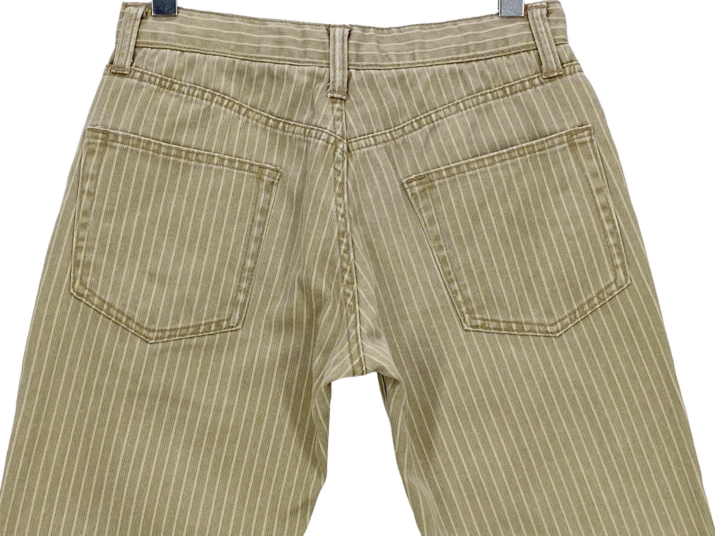 Vintage Carters Hickory Stripe Jeans - Vintage Workwear Denim Pants Size US 28 / EU 44 - 5 Thumbnail
