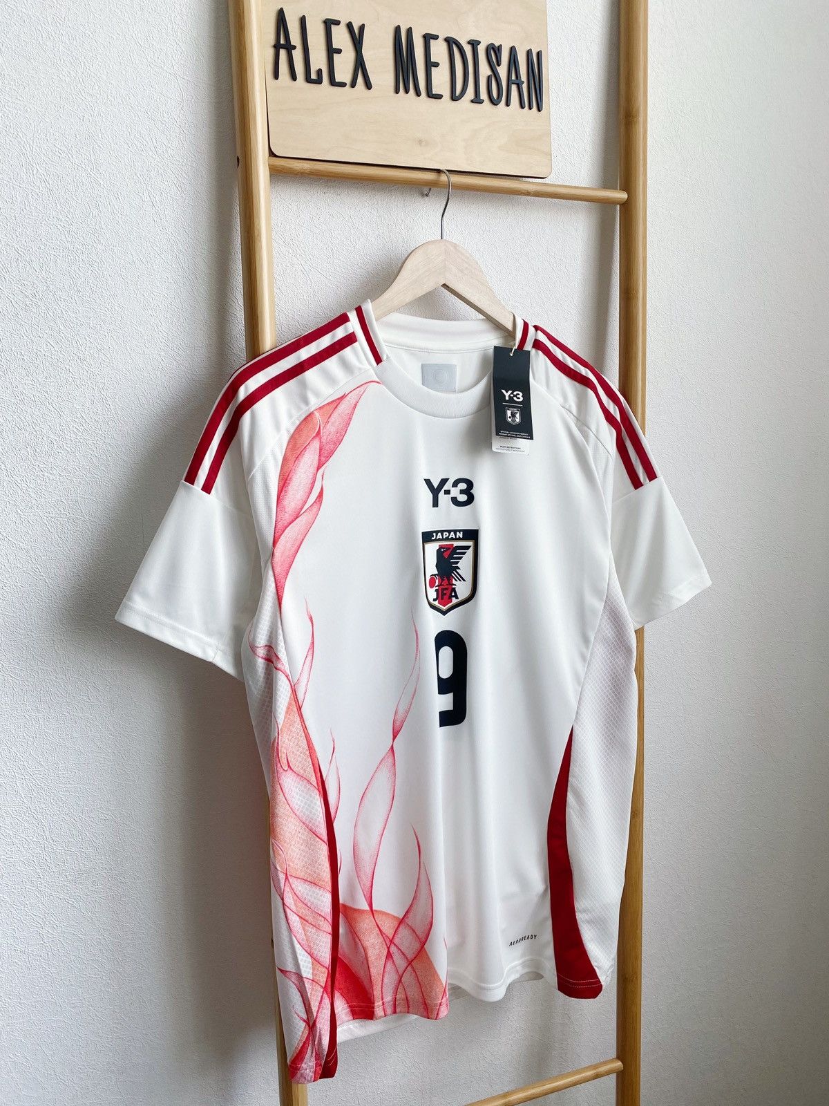 Yohji Yamamoto Adidas x Y-3 Japan Football Jersey 🇯🇵 Size US M / EU 48-50 / 2 - 7 Thumbnail