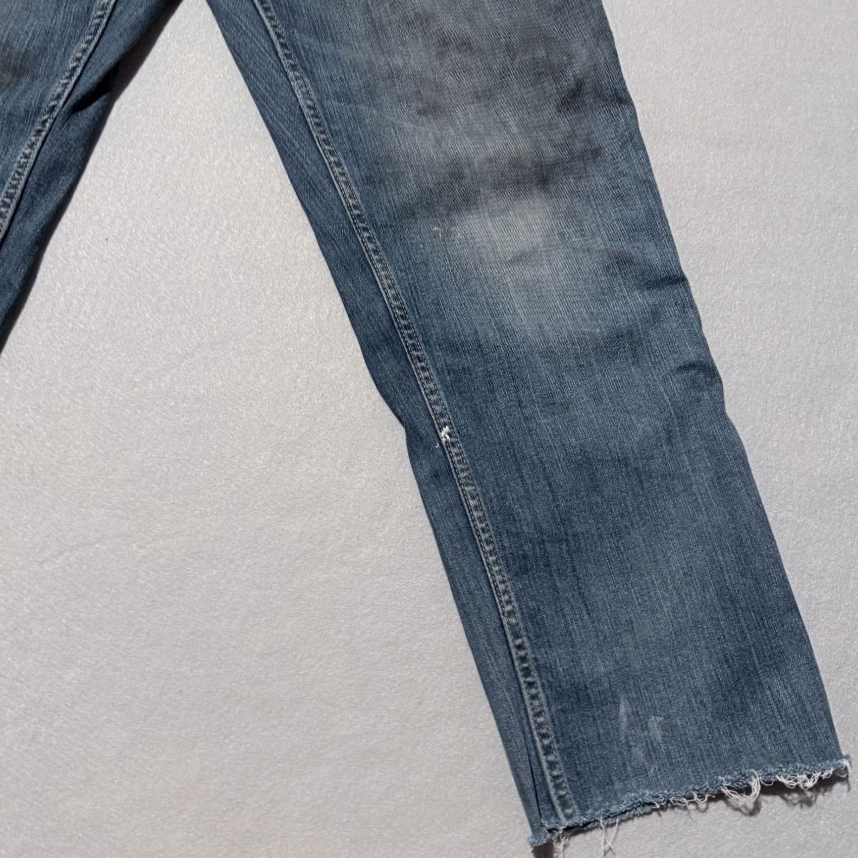 Carhartt Carhartt Jeans Men Blue Denim Stretch Relaxed 5-Pocket 30x25.5 Modern City Rise Mid Frayed Denim Jeans Men Size US 30 / EU 46 - 6 Thumbnail
