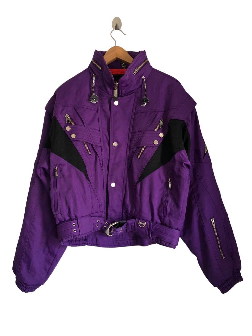 Vintage Ellesse Ellesse Purple Jacket Vintage Ellesse Nylon Ski
