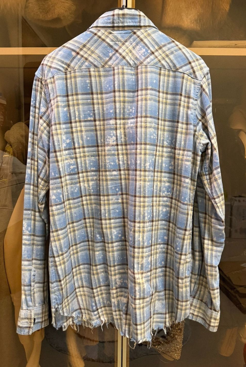 Saint Laurent Paris Saint Laurent Paris by Hedi 16SS Runway Distressed Shirt-25 Size US S / EU 44-46 / 1 - 2 Thumbnail