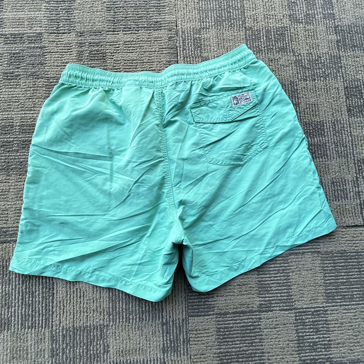Polo Ralph Lauren Polo Ralph Lauren Light Turquoise Pink Pony Board Shorts Size US 36 / EU 52 - 7 Thumbnail
