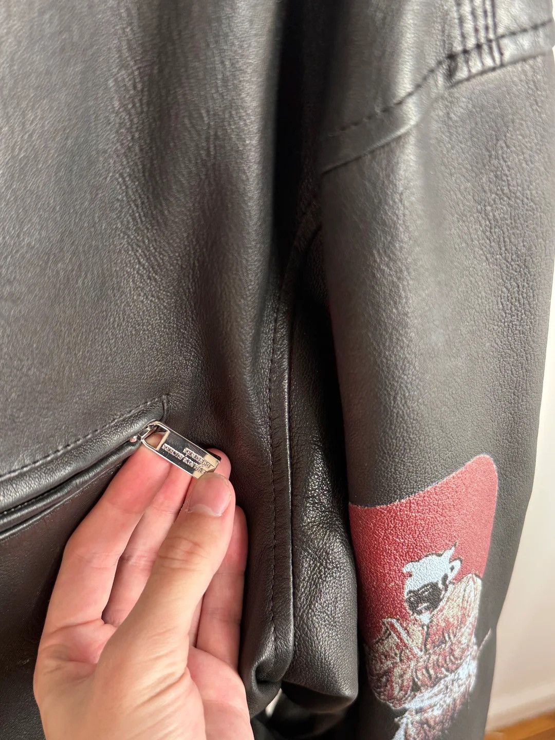 Enfants Riches Deprimes 🚭 GRAIL 🚭 AW 2022 "HIMALAYAN JUNKIE" LEATHER JACKET Size US XL / EU 56 / 4 - 8 Thumbnail
