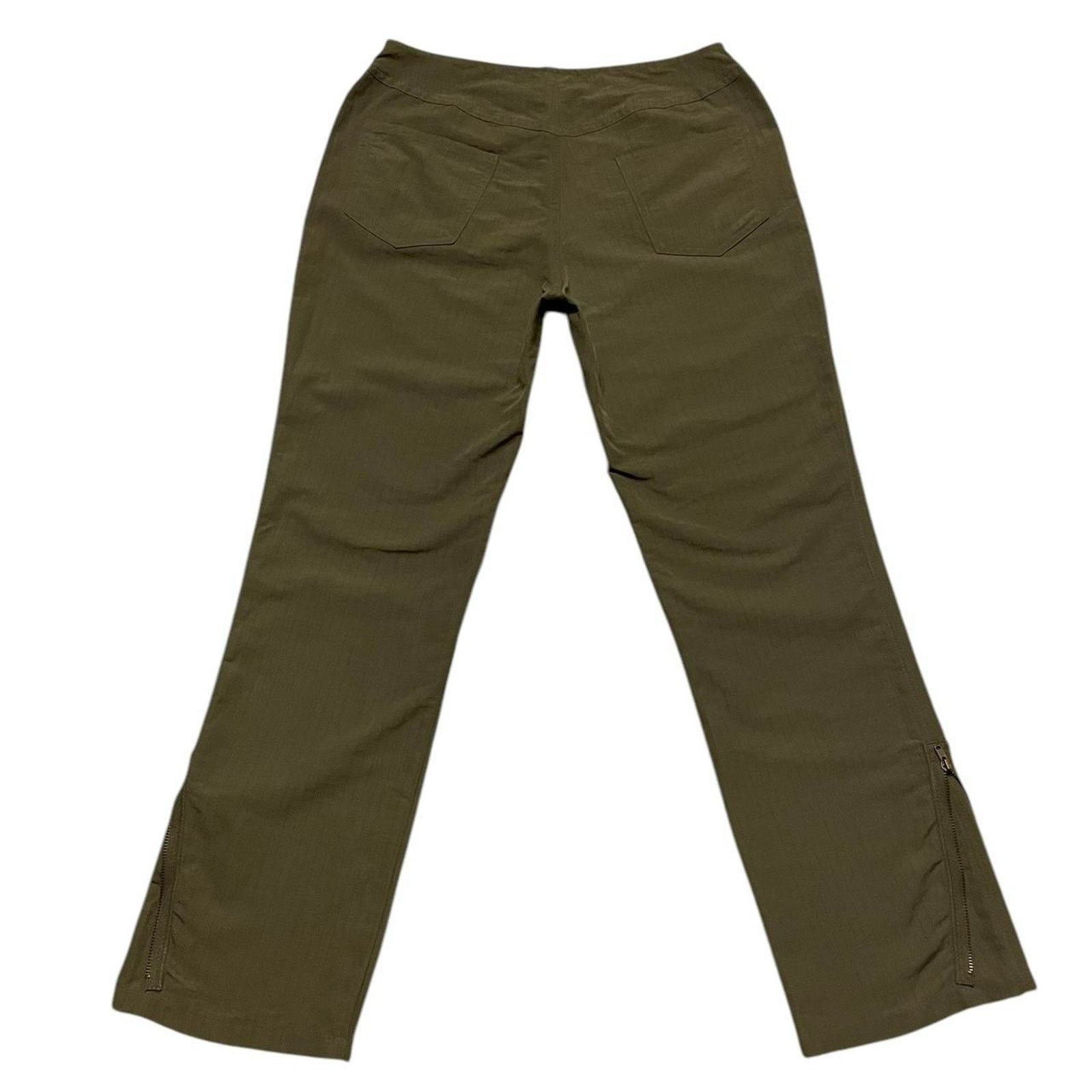 Anna Sui VTG Anna Sui utility straight leg pants with zipper detail Size 26" / US 2 / IT 38 - 3 Thumbnail