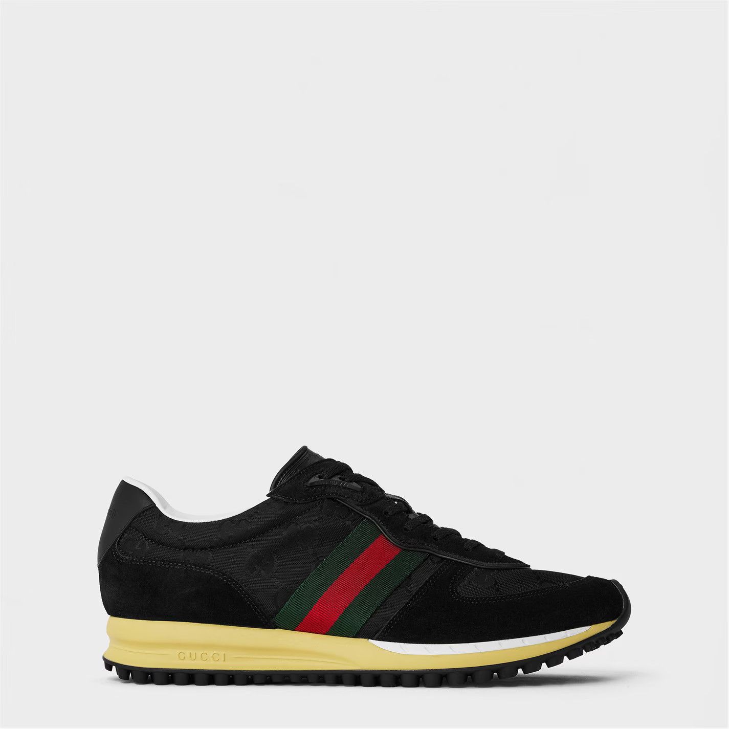 Gucci o1g2r1mq0426 Runners Sneakers in Black Size US 6.5 / EU 39-40 - 1 Thumbnail