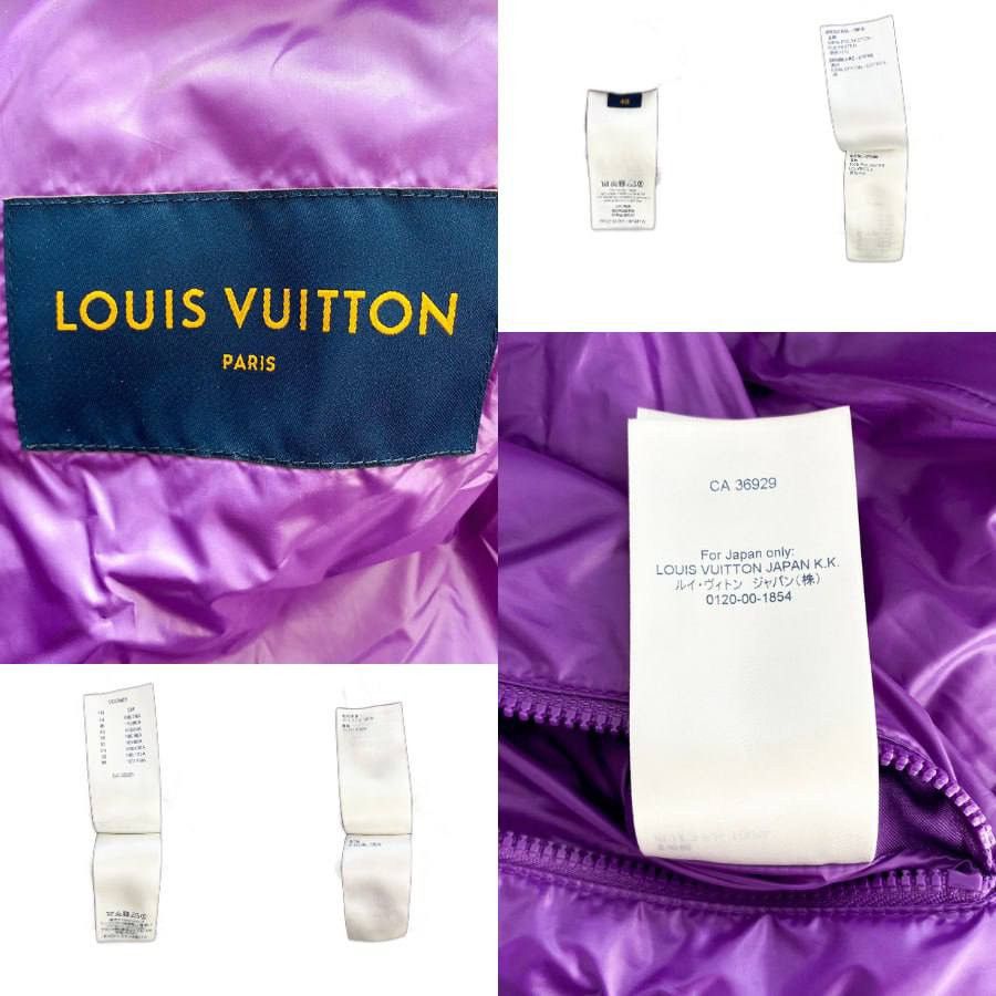 Louis Vuitton LOUIS VUITTON PURPLE FLOWER MONOGRAM PUFFER JACKET Size US M / EU 48-50 / 2 - 4 Thumbnail