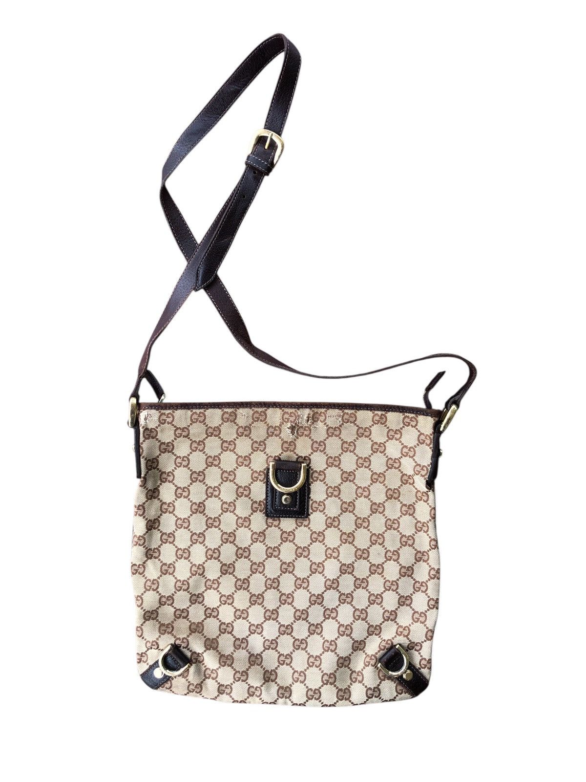 Gucci GUCCI GG 131326 Canvas Shoulder Crossbody Bag Vintage 00s Size ONE SIZE - 1 Thumbnail