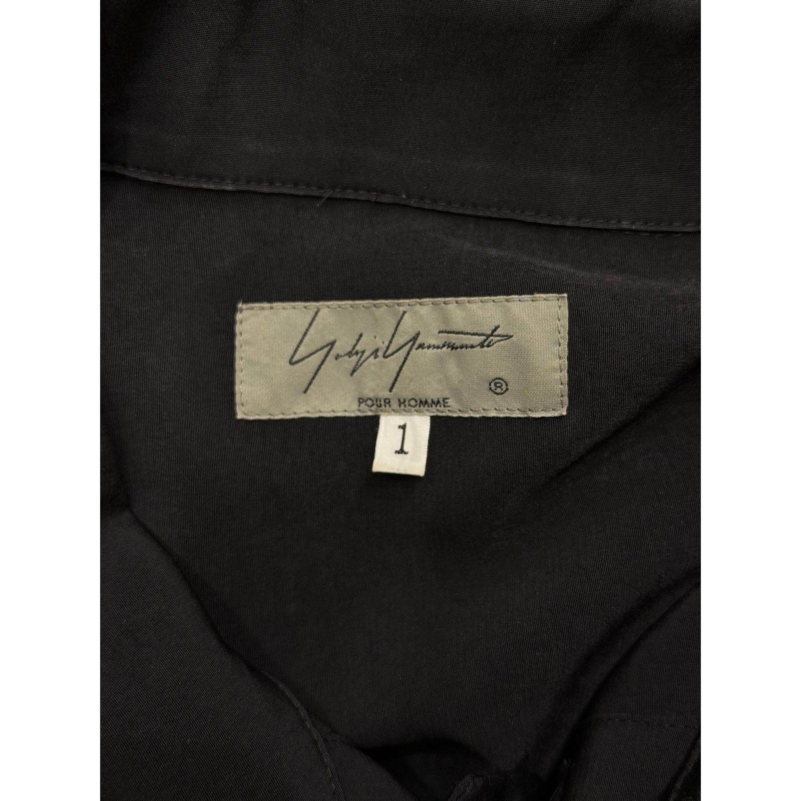 Yohji Yamamoto 2019-2020 Yohji Yamamoto satin maxi- shirt Size US S / EU 44-46 / 1 - 5 Thumbnail