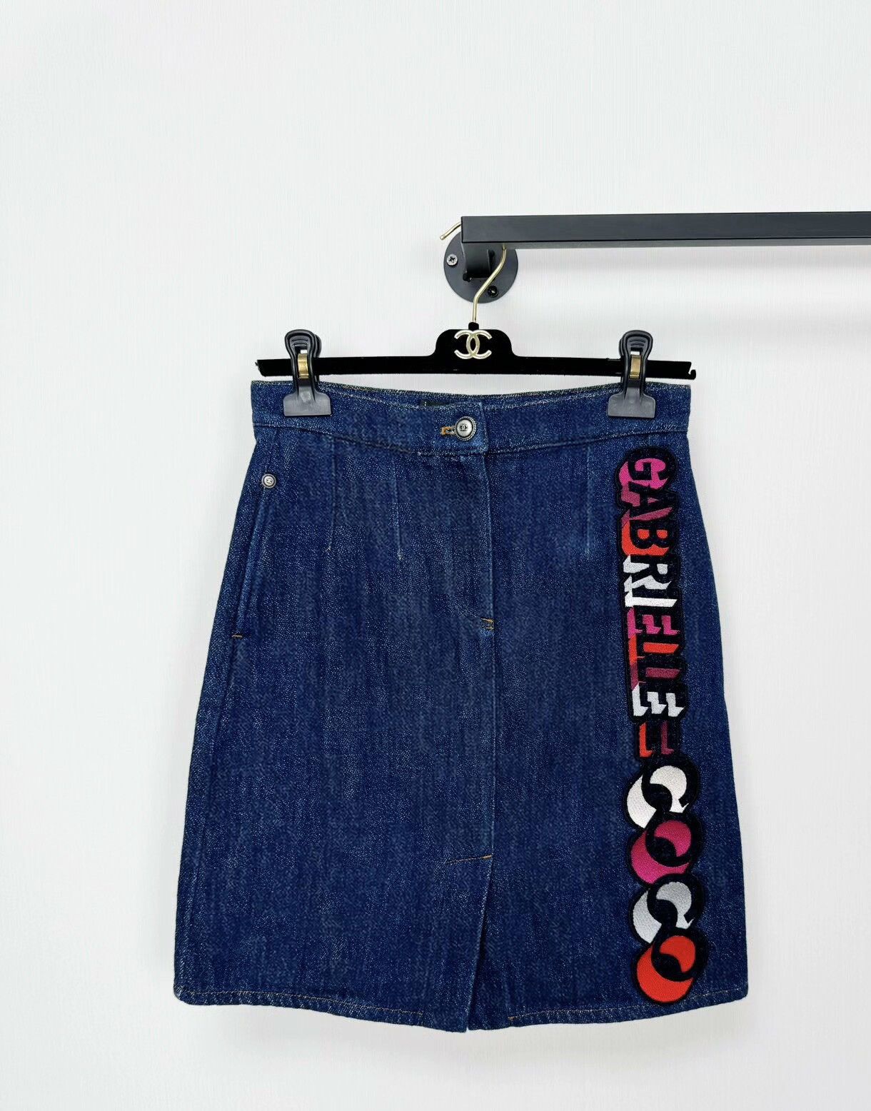 Chanel Chanel denim skirt Size 34" / US 12 / IT 48 - 1 Thumbnail