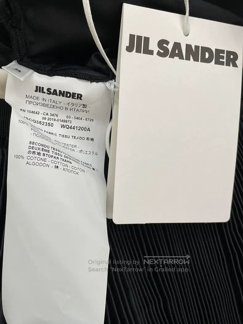 Jil Sander Jil Sander size 34 Black Pleated Skirt Size 24" / US 00 / IT 34 - 4 Thumbnail
