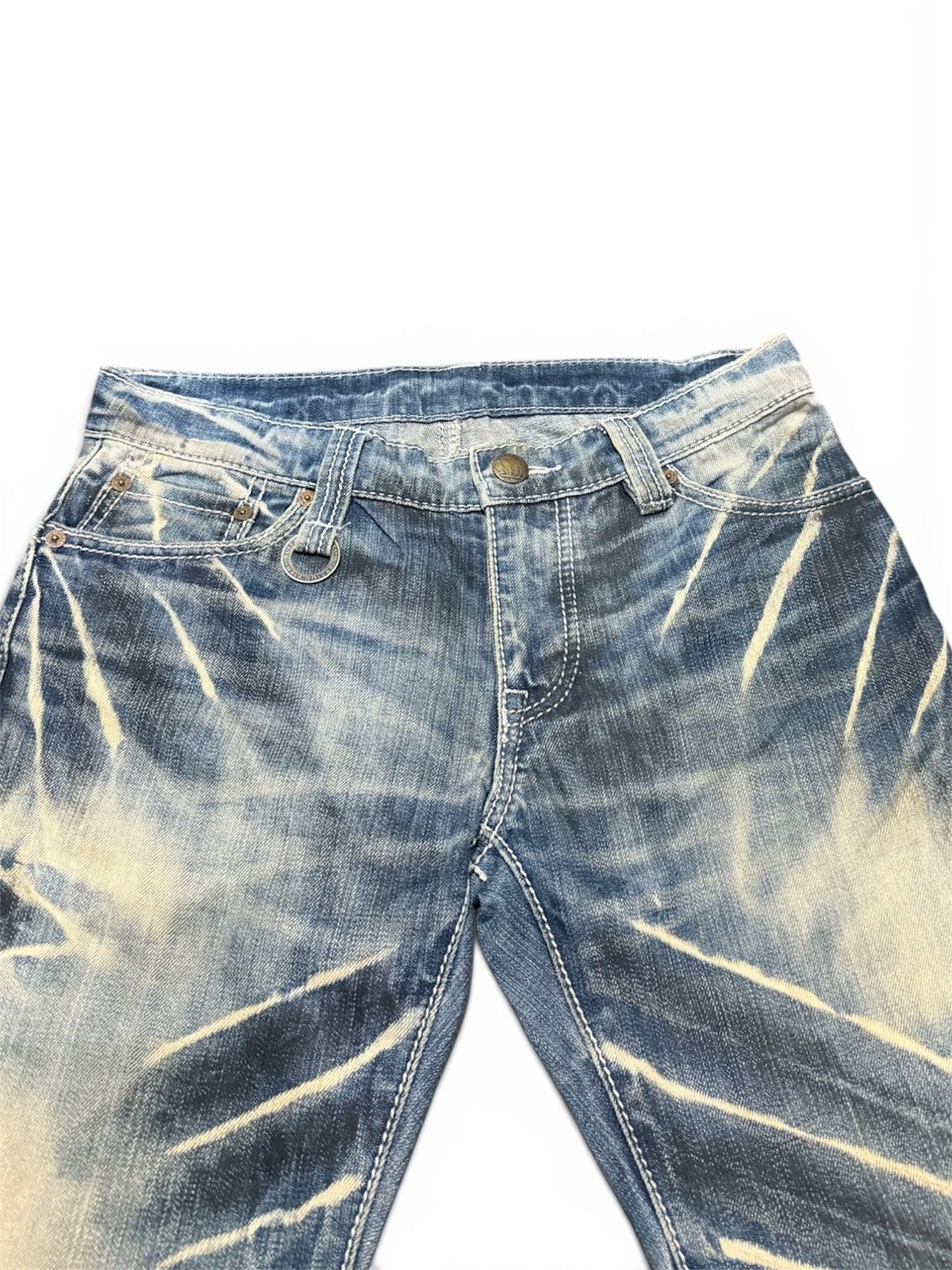BUFFALO BOBS Bufallo Bobs J Cut Denim Mud Jean Size US 27 - 6 Thumbnail