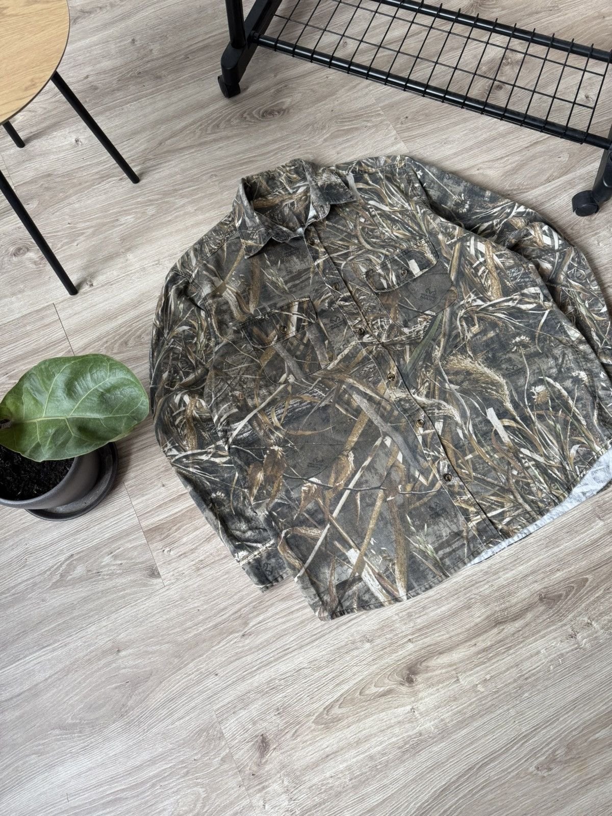 Realtree Vintage Y2K Real Tree Camo Mossy Oak Button Up Shirt Size US XXL / EU 58 / 5 - 2 Thumbnail