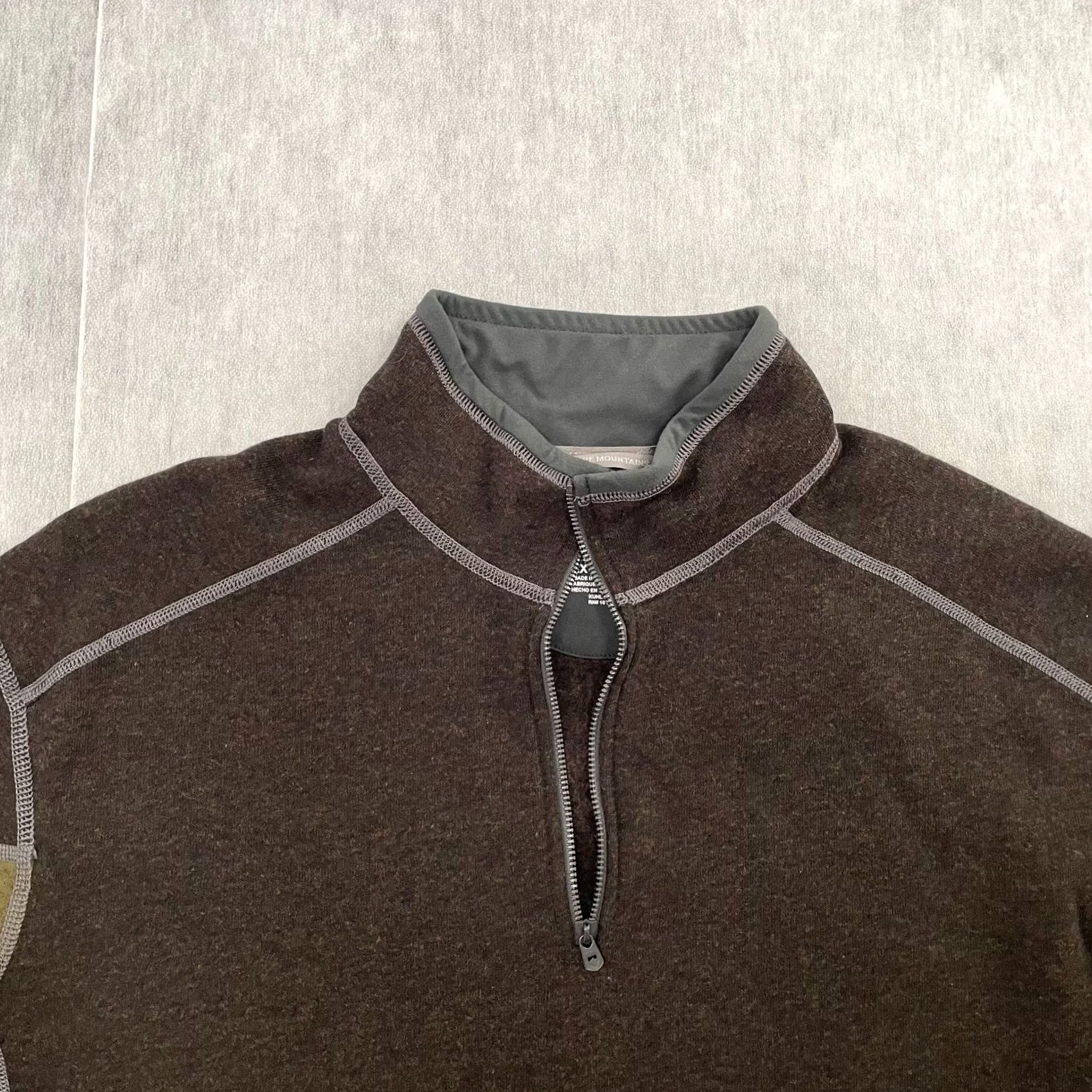 Vintage Kuhl Revel Sweater Adult 2XL Brown 1/4 Zip Pullover Fleece Outdoor Performance Shirt Size US XXL / EU 58 / 5 - 2 Thumbnail
