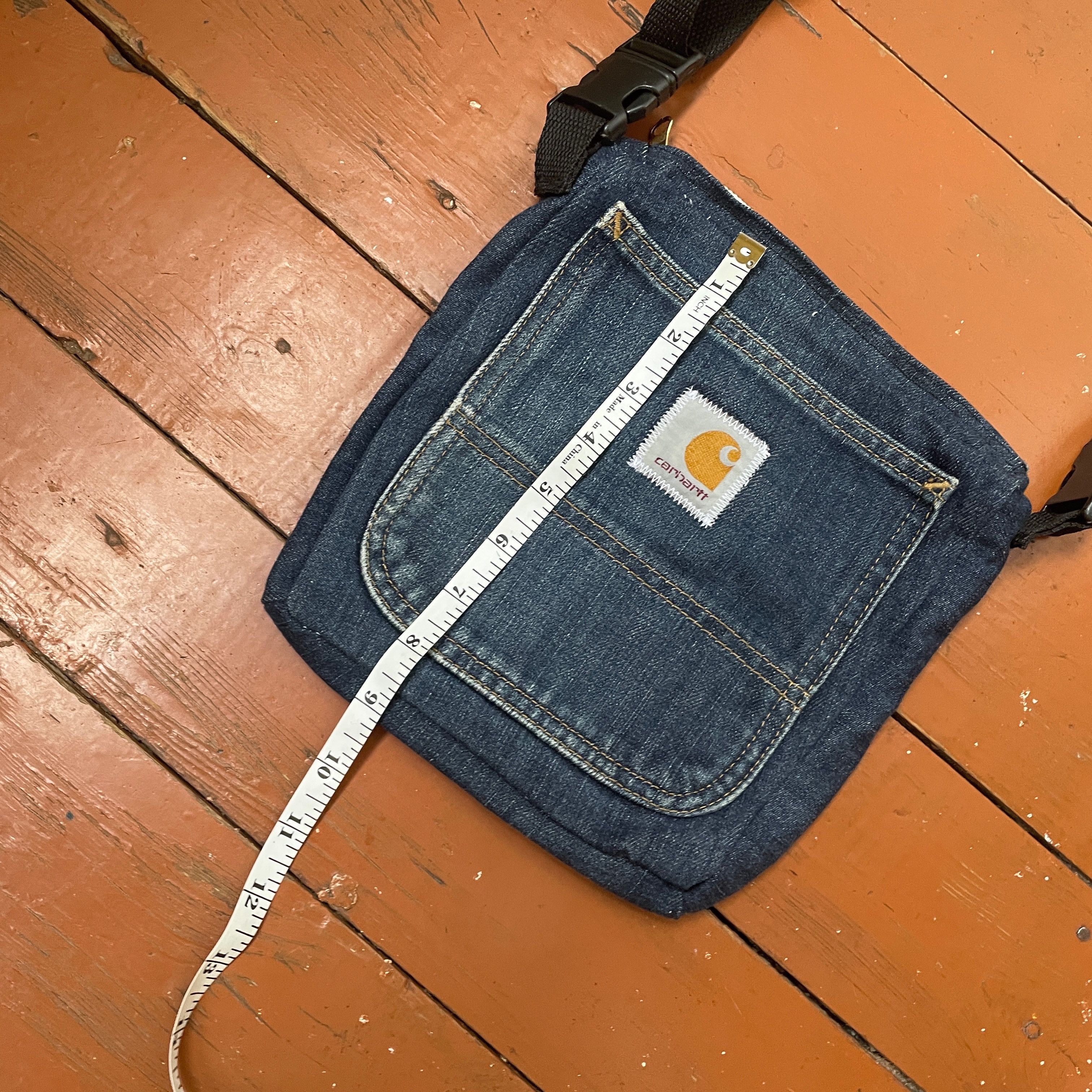 Carhartt Custom Carhartt Bag Rework Rare Handmade Size ONE SIZE - 11 Thumbnail