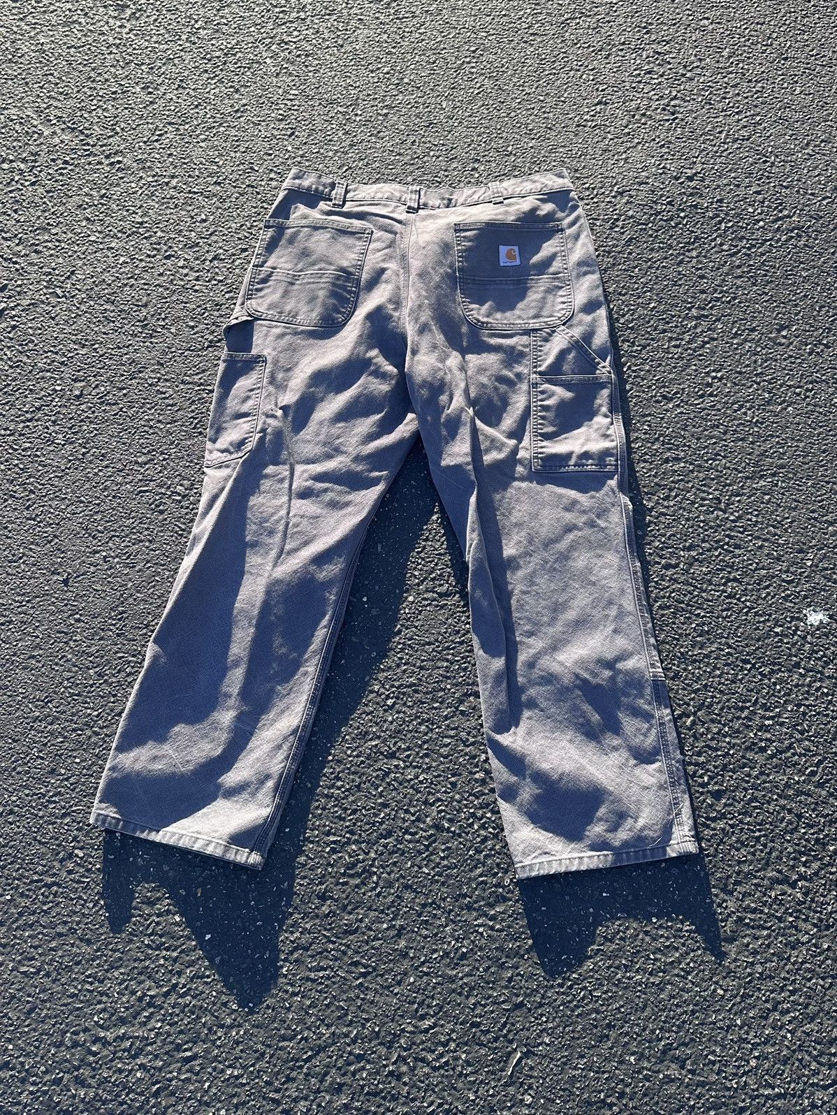 Carhartt Carhartt double knee relaxed grey pants size 38 x 30 Size US 38 / EU 54 - 3 Thumbnail