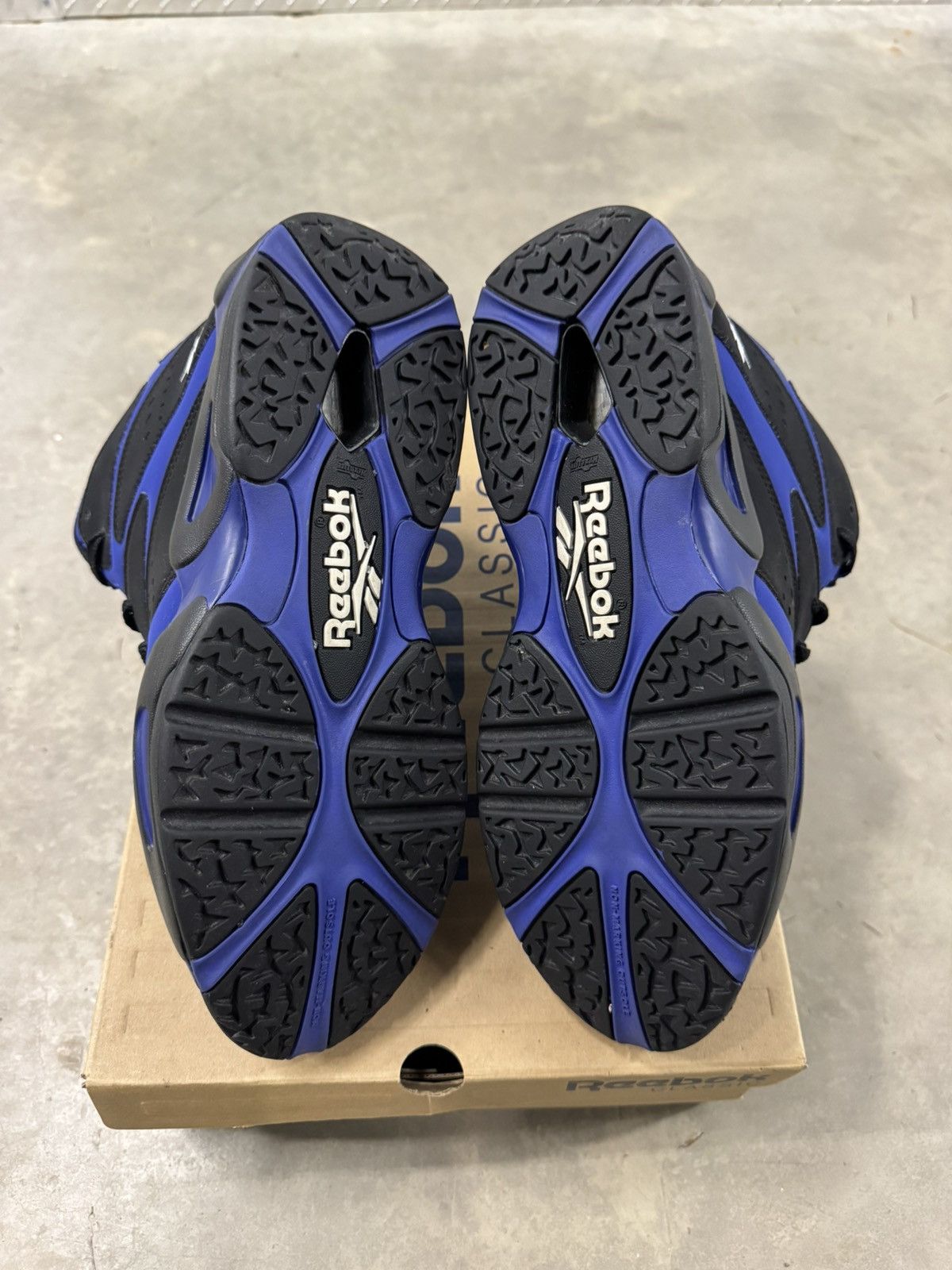 Reebok Reebok Kamikaze 1 Mid Blue Print Size 10.5 Size US 10.5 / EU 43-44 - 6 Thumbnail