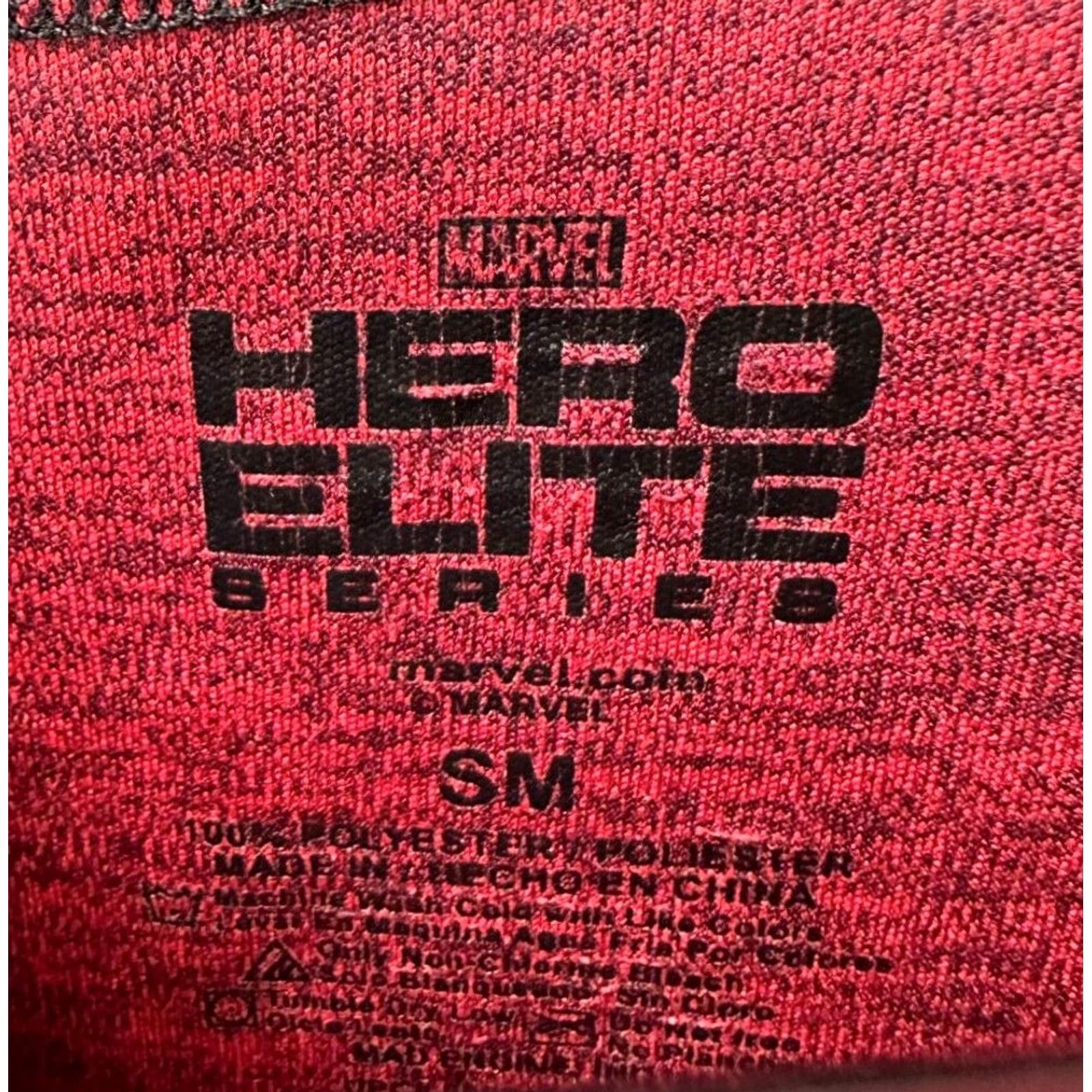 Vintage Marvel Shirt Adult Small Mens Spider-Man Hero Elite Series Red Crew Neck Short Sleeve T-Shirt Size US S / EU 44-46 / 1 - 4 Thumbnail