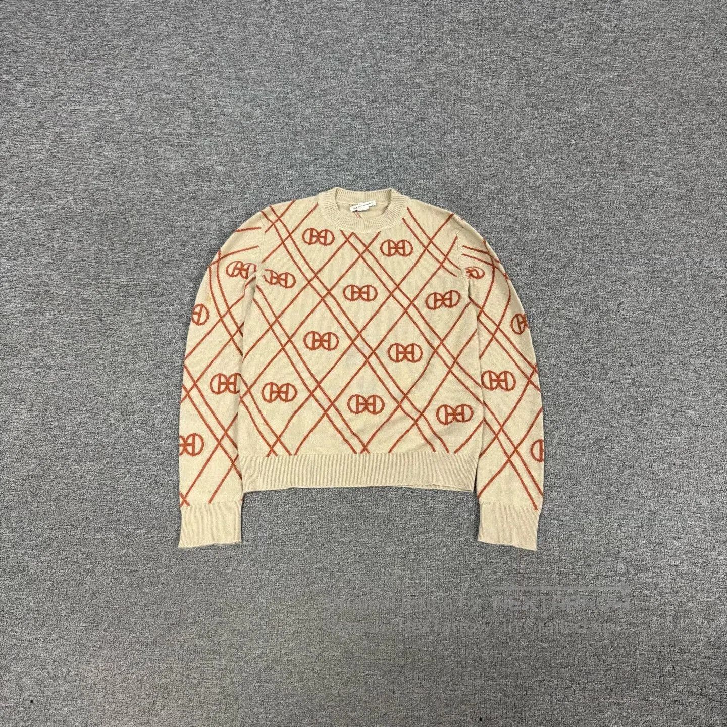 Hermes Hermes The lock fastener is fully printed on the cashmere Size S / US 4 / IT 40 - 1 Thumbnail