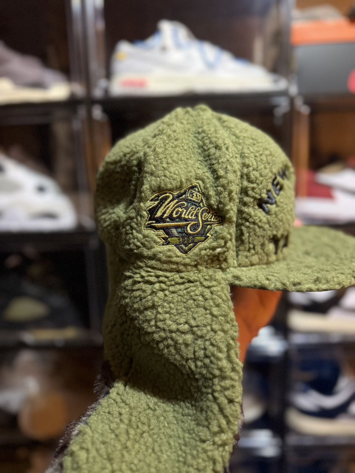 MyFitteds 7 1/4 MyFitteds Sherpa Dog Ears NY Yankees Pistachio Olive Size ONE SIZE - 3 Thumbnail