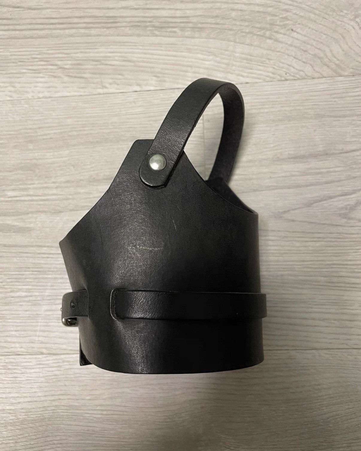 Maison Martin Margiela MMM x HM Finger Loop Leather Bracelet