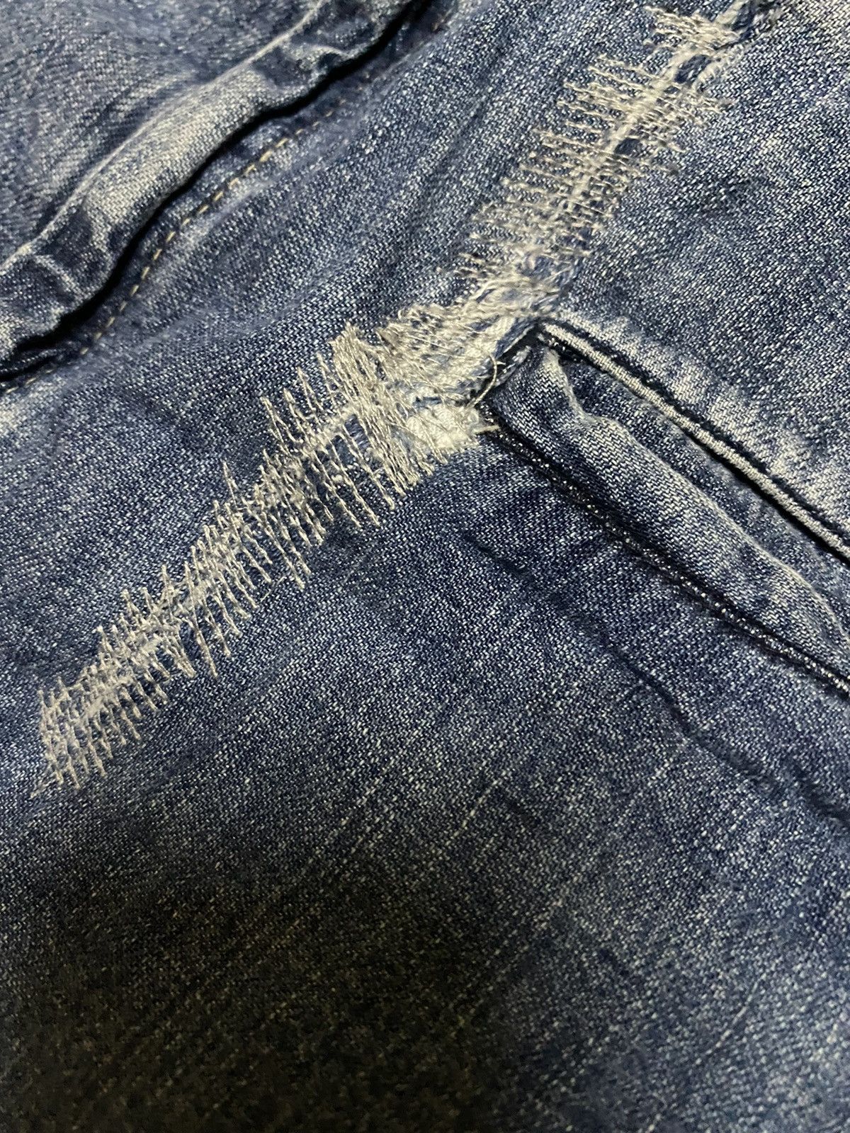 Hysteric Glamour × Vintage Vintage Hysteric Glamour Star Denim Skirt Size 28" / US 6 / IT 42 - 7 Thumbnail