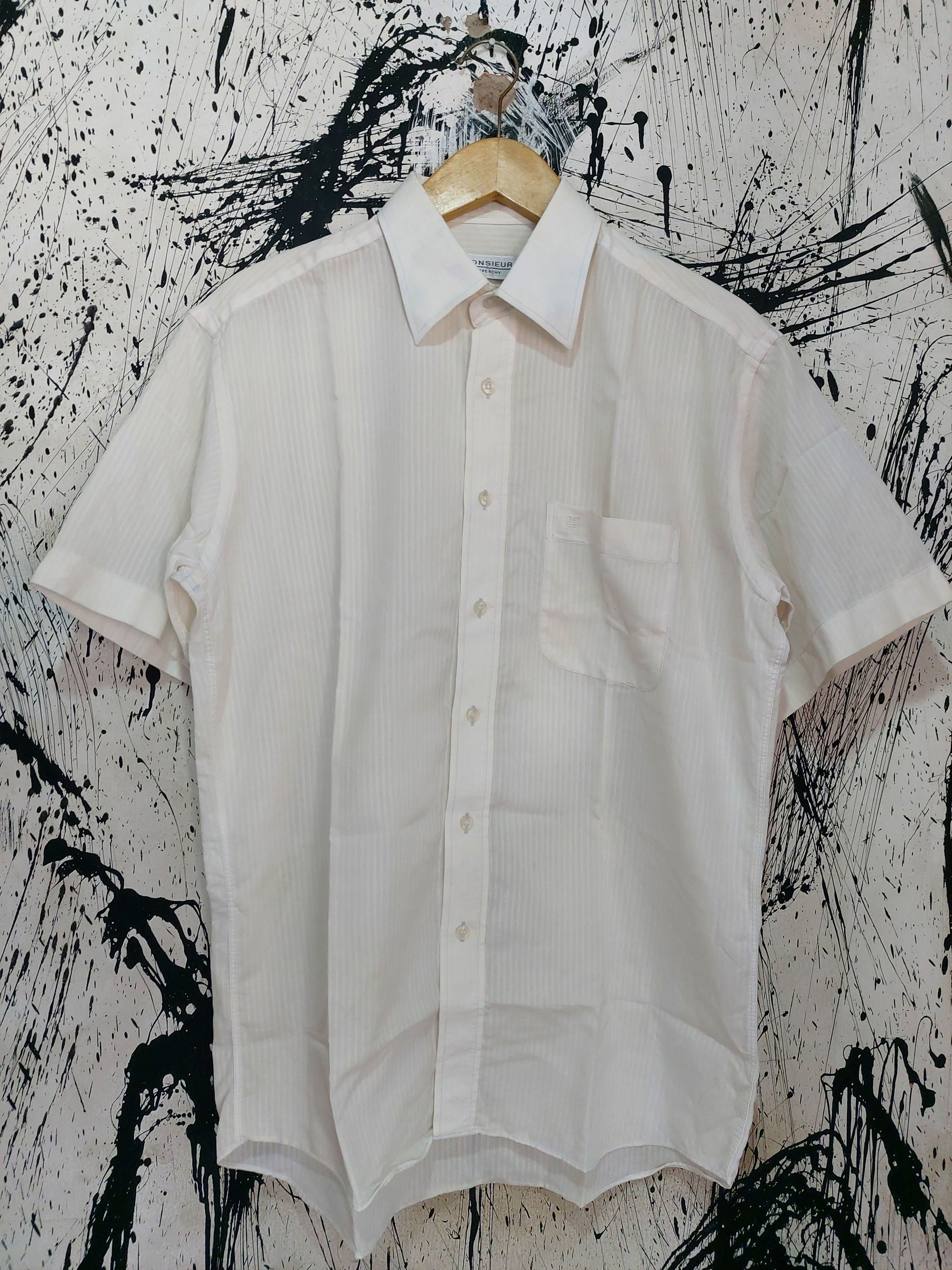 Givenchy GIVENCHY MONSIEUR CLASSIC BUTTON UP SHIRT Size US L / EU 52-54 / 3 - 1 Thumbnail