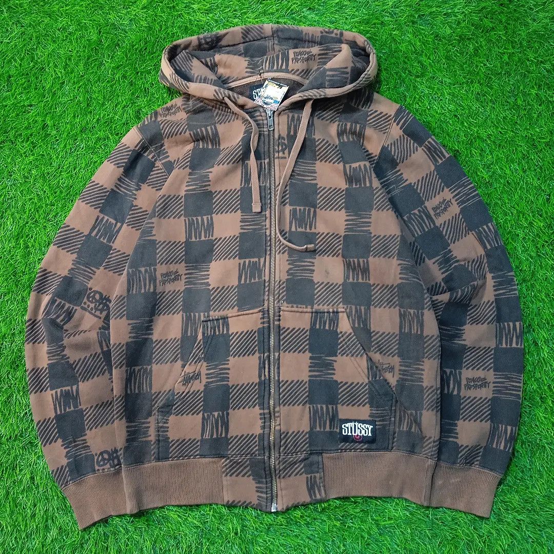 Stussy Stussy zipper hoodie Size US S / EU 44-46 / 1 - 1 Thumbnail