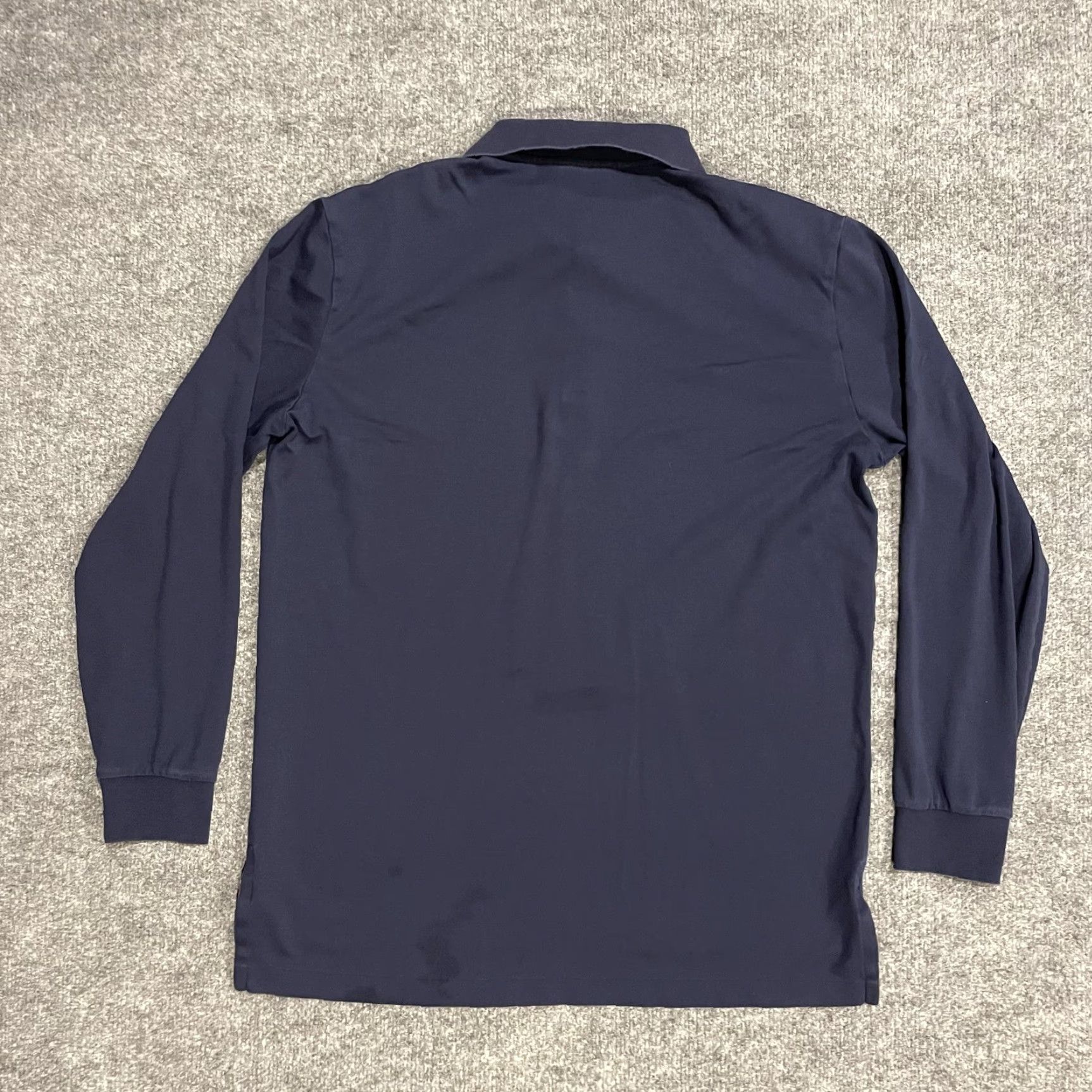 Polo Ralph Lauren Polo Golf Ralph Lauren Long Sleeve Polo Shirt Mens Large Navy Performance Solid Size US L / EU 52-54 / 3 - 2 Thumbnail