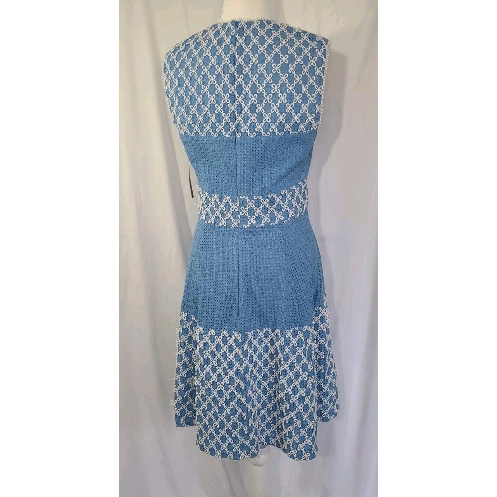 Lela Rose New w/Tags Lela Rose Sky Seamed Tiered Floral Dress US 6 Size M / US 6-8 / IT 42-44 - 7 Thumbnail