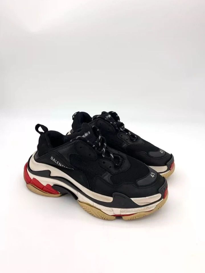 Balenciaga Balenciaga Mesh Lace Up Low Top Dad Shoes 2502-Nextarrow Size US 8 / EU 41 - 2 Thumbnail