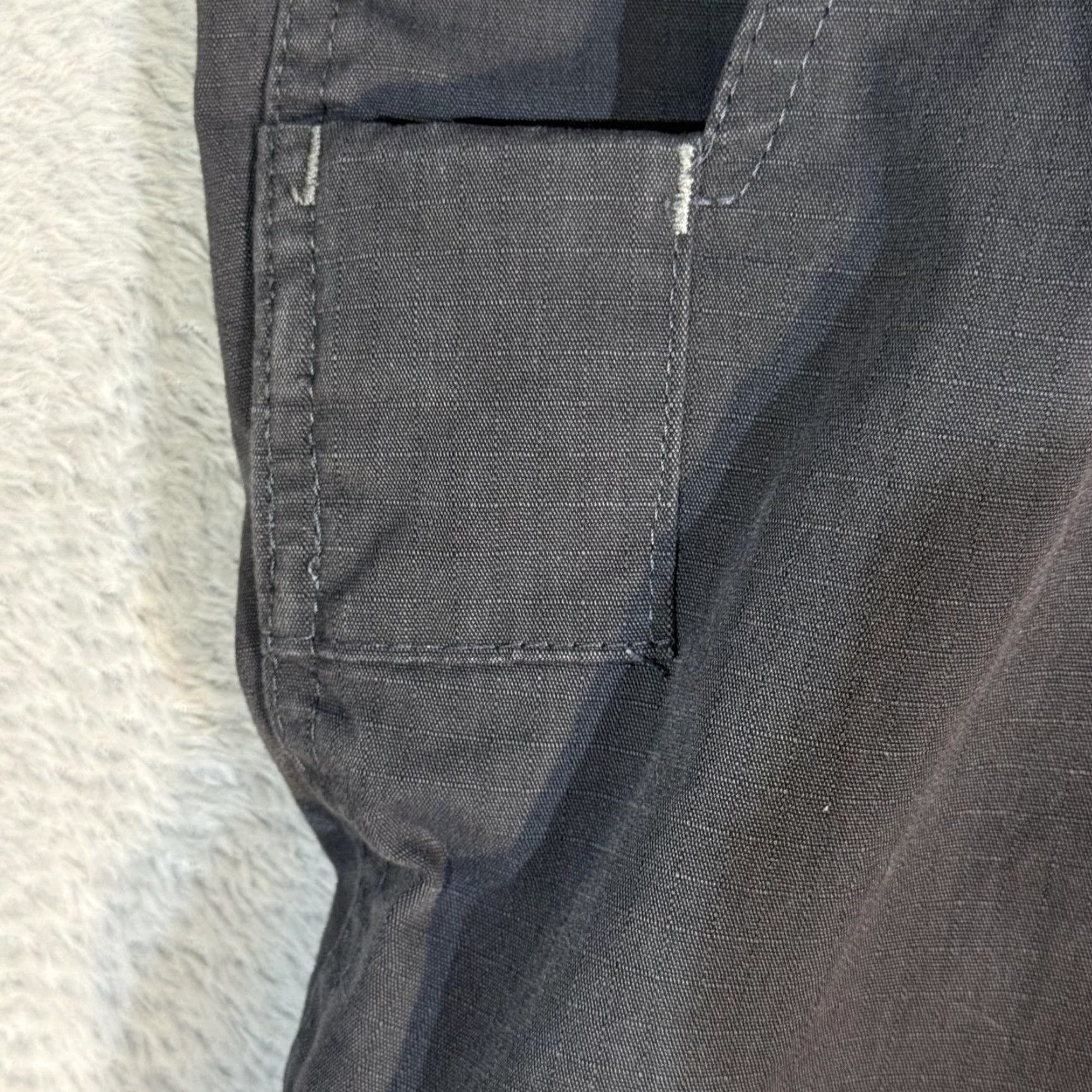 Carhartt Carhartt Pants Mens 38x28 Gray Relaxed Fit Ripstop Workwear Hidden Zip Pocket Size US 38 / EU 54 - 4 Thumbnail