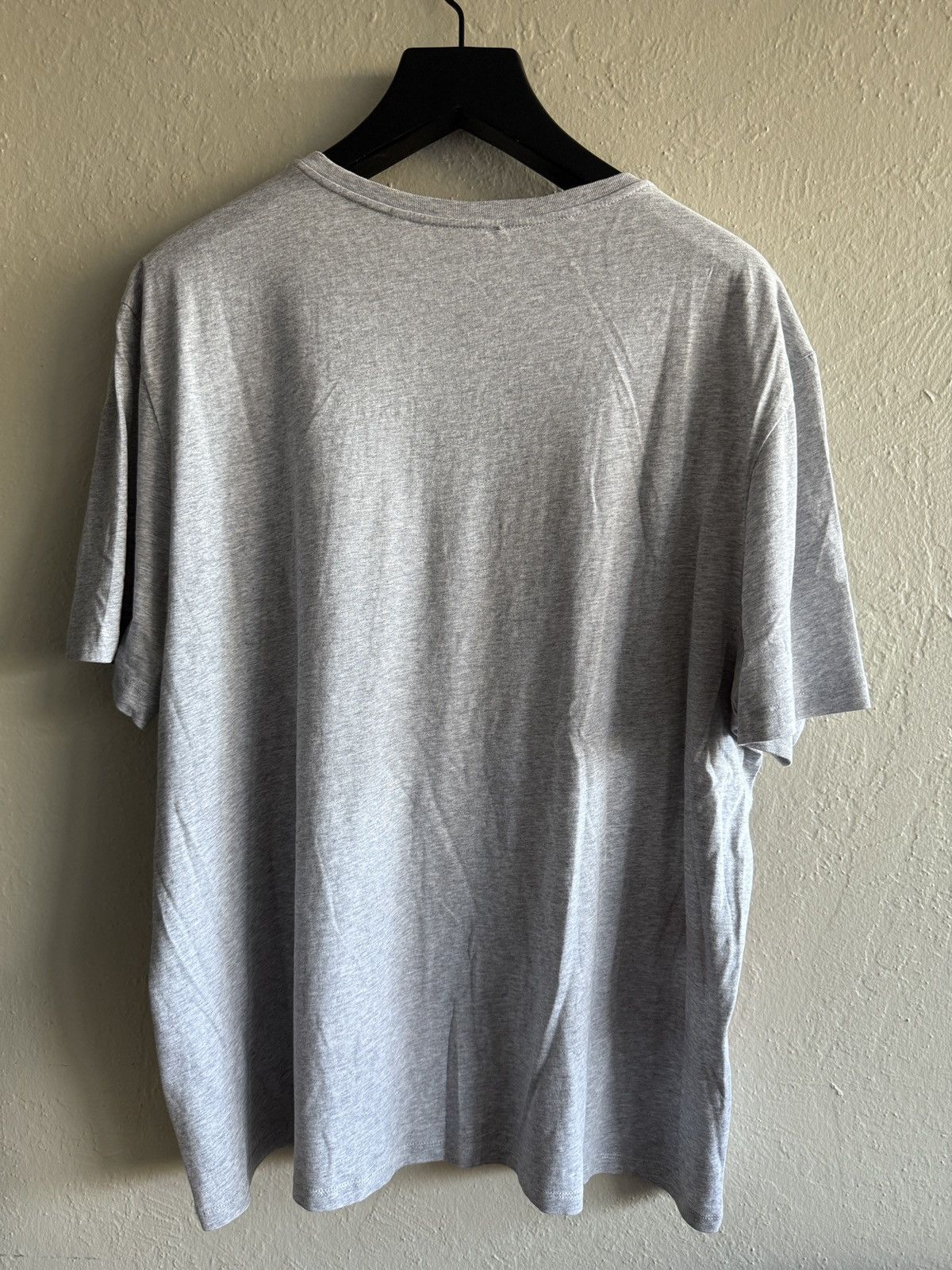 Helmut Lang Helmet Lang Heather Gray Red Stripe T-Shirt Size US XXL / EU 58 / 5 - 5 Thumbnail