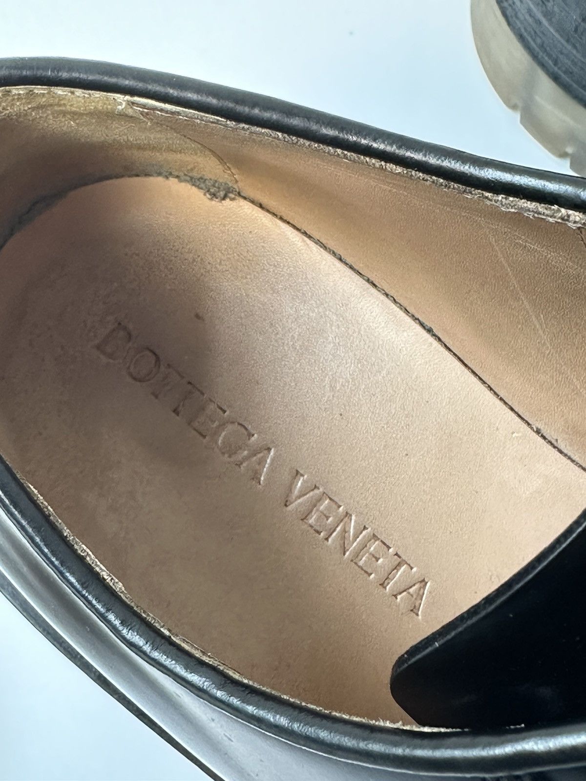 Bottega Veneta BOTTEGA VENETA STILT CHUNKY-SOLE LEATHER DERBY SHOES Size US 8.5 / EU 41-42 - 13 Thumbnail