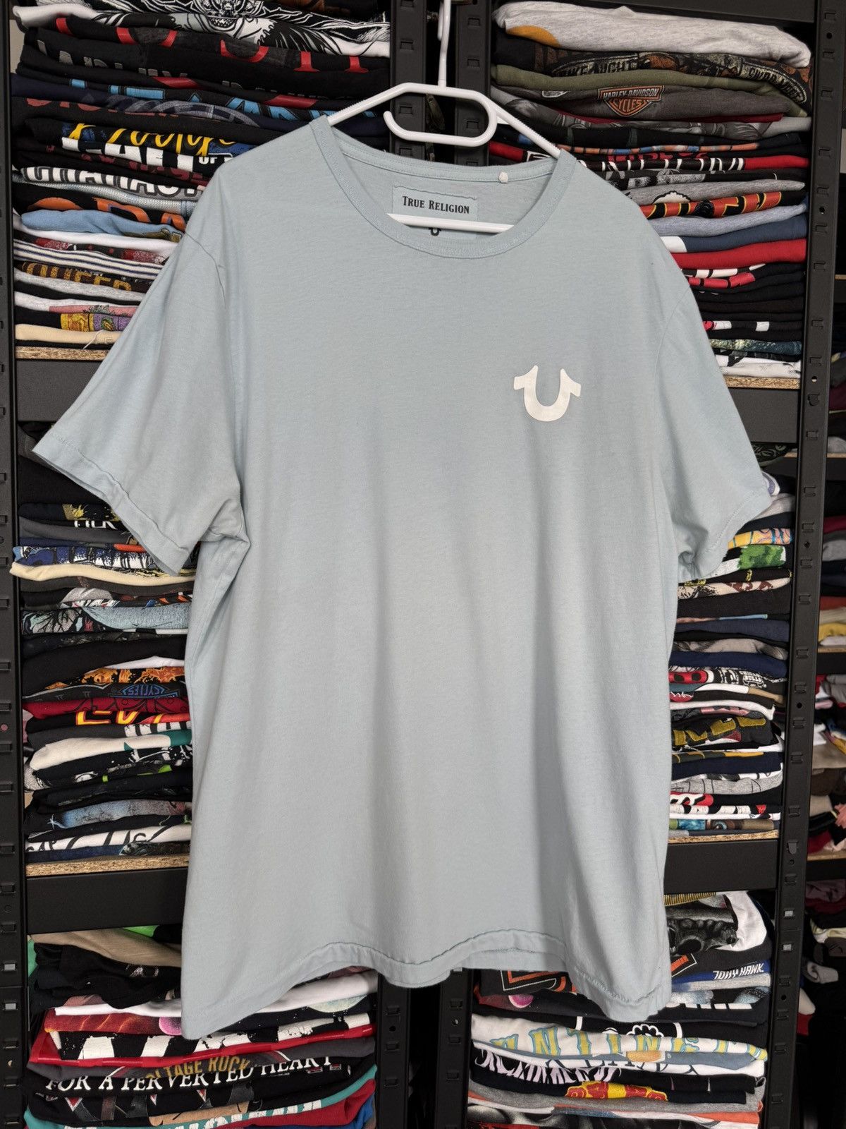 True Religion True Religion big logo tee Y2K style Size US XL / EU 56 / 4 - 1 Thumbnail