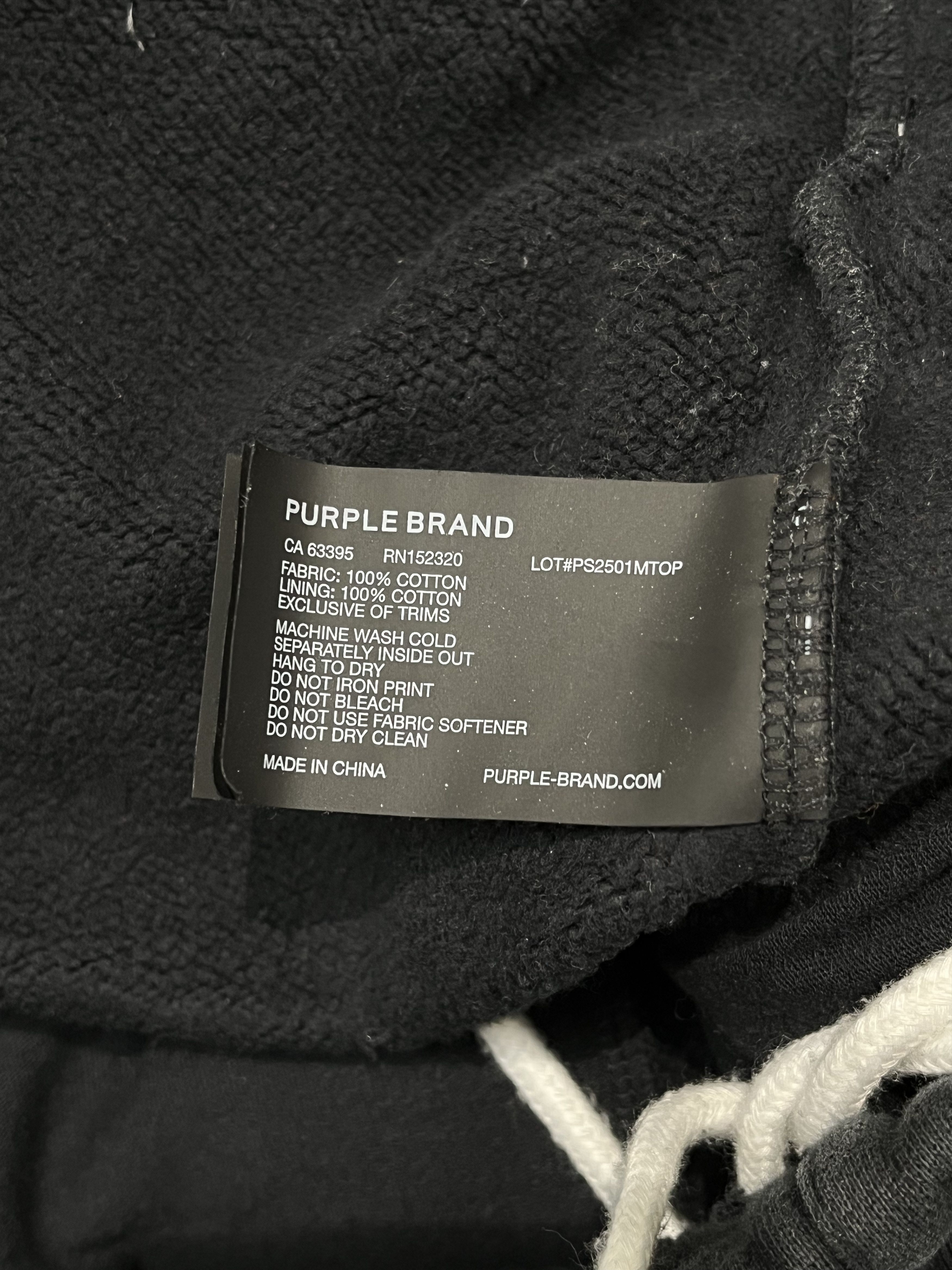 Purple Brand Purple Brand Sweatpants Black Size US 32 / EU 48 - 4 Thumbnail