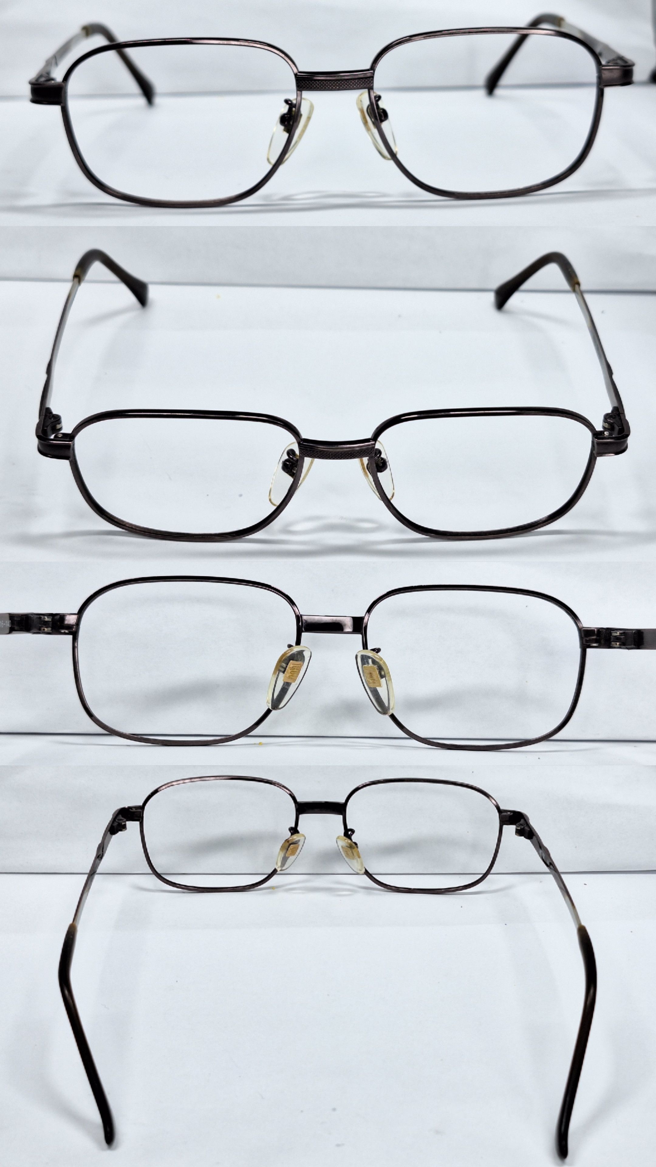 Vintage Matrix MA-5930 All Titan IP Ion Plating Glasses All Titanium Size ONE SIZE - 6 Thumbnail
