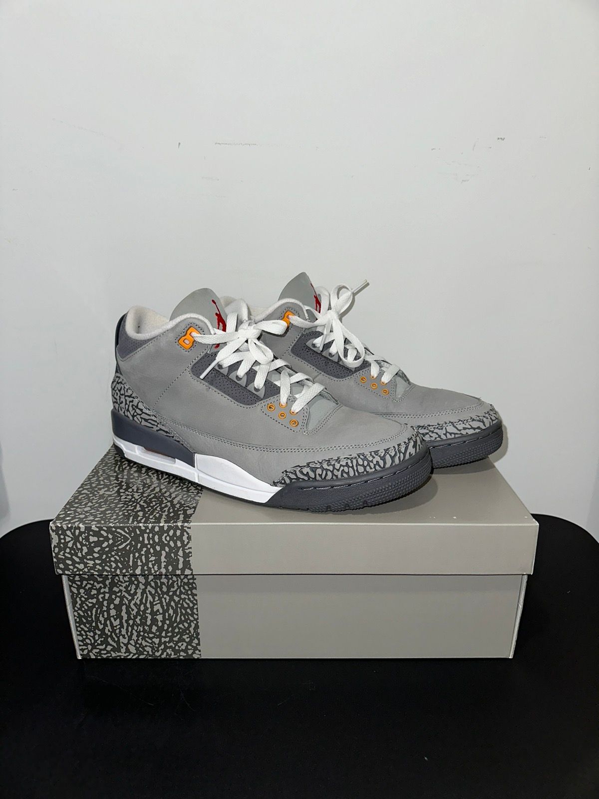 Pre-owned Jordan Brand 3 Cool Grey Shoes