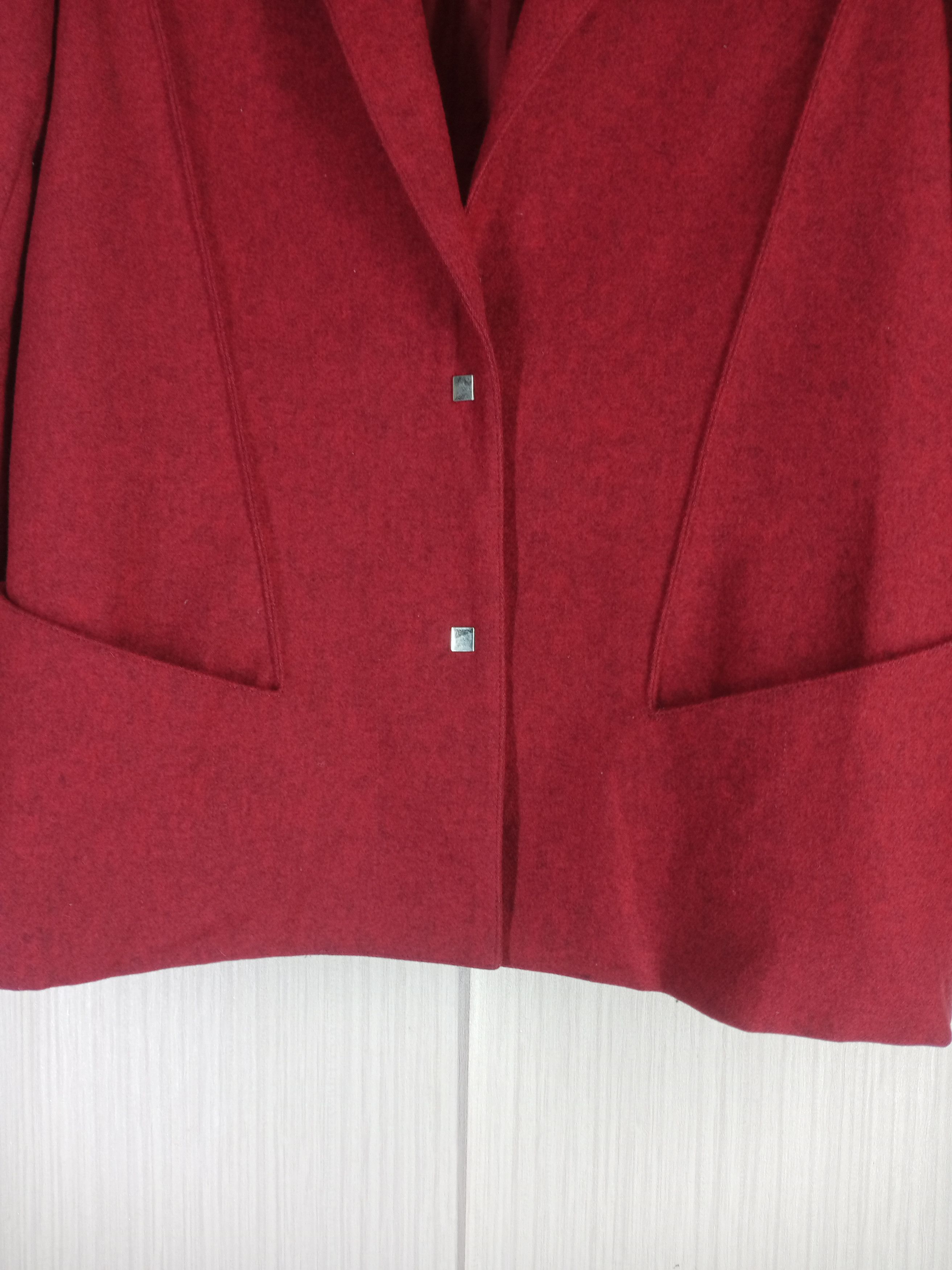 Thierry Mugler Rare Vintage 90s Thierry Mugler Edition Wool Blazer Size S / US 4 / IT 40 - 4 Thumbnail