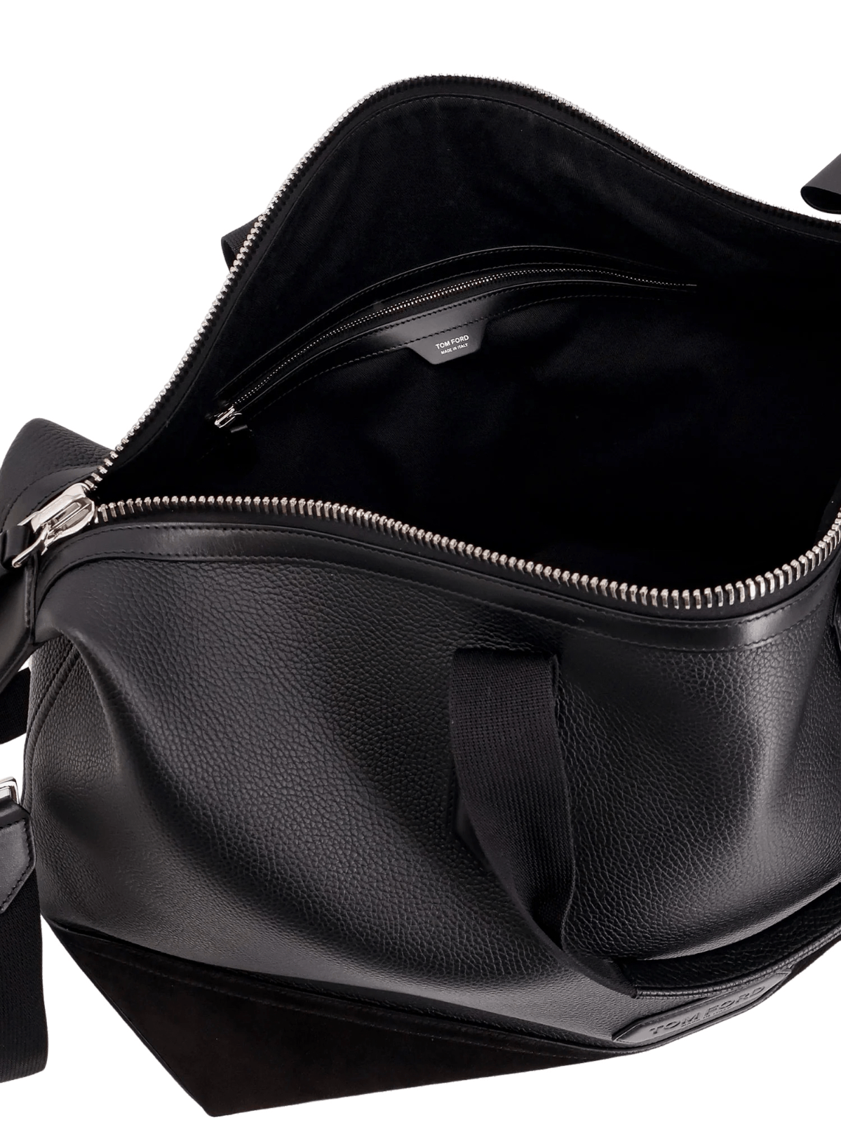 Tom Ford TOM FORD Black Grain Leather Duffle $5490 Authentic Size ONE SIZE - 4 Thumbnail