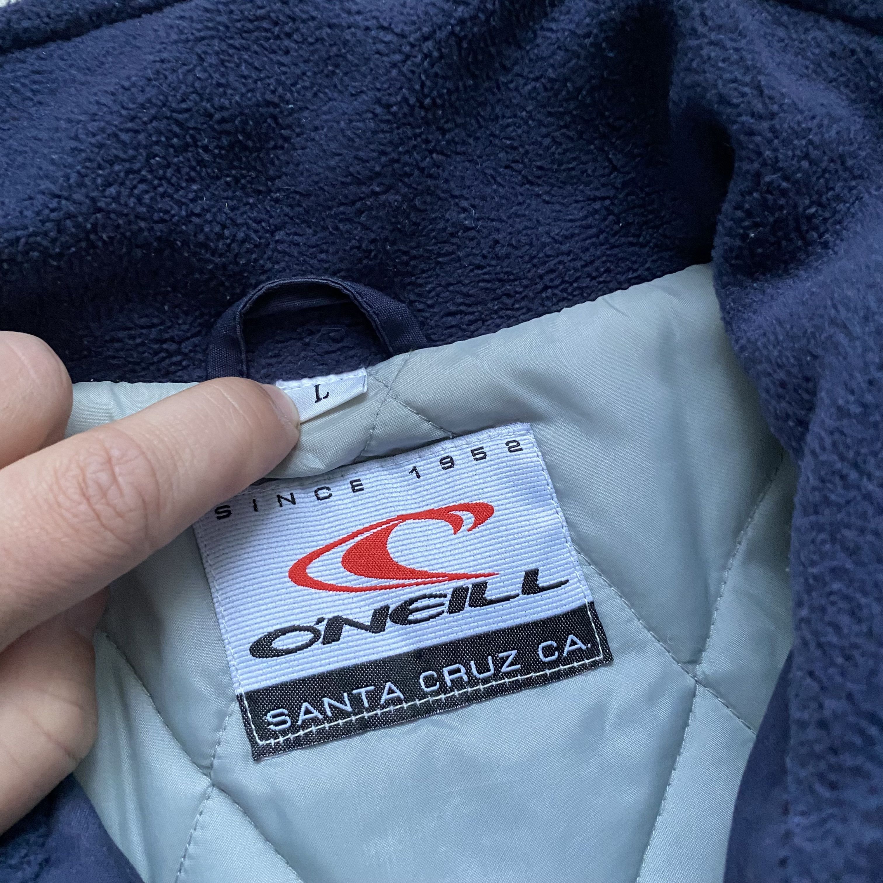 O'Neill Vintage 90s Oneill Winter Jacket boxy fit Skater Billabong Size US L / EU 52-54 / 3 - 3 Thumbnail