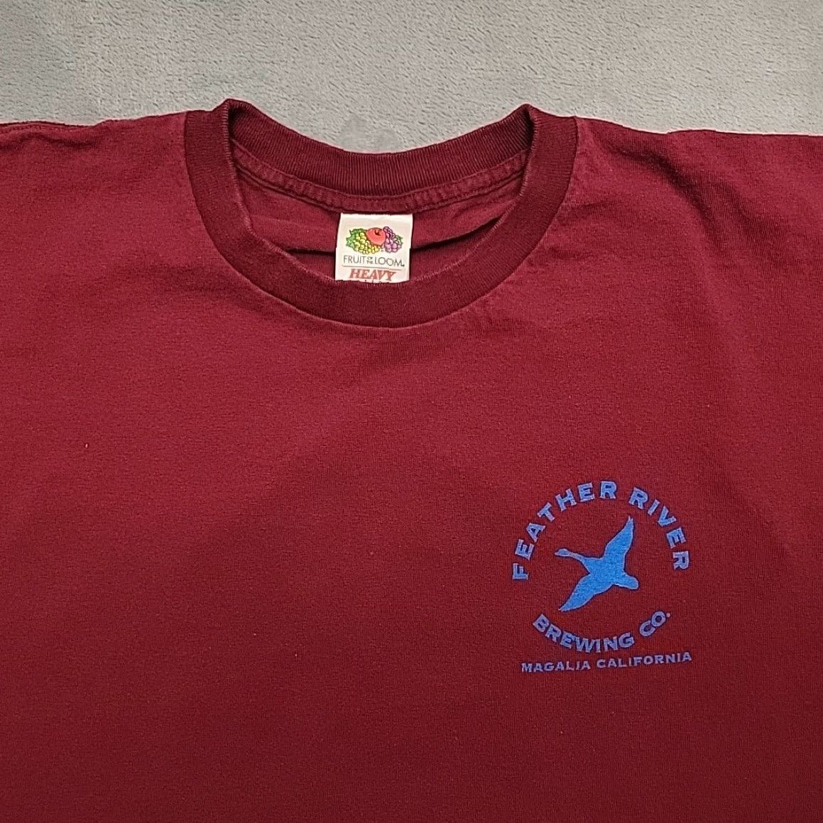 Fruit Of The Loom VINTAGE Feather River Brewing Shirt Mens XL Honey Ale Magalia California Logo Beer TEE Size US XL / EU 56 / 4 - 4 Thumbnail