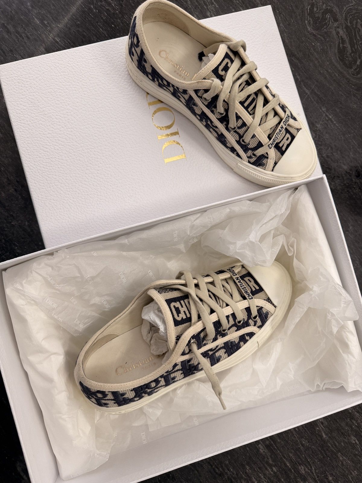 Dior Dior sneakers Walk'n'Dior Sneaker size 35.5 Size US 5.5 / IT 35.5 - 6 Thumbnail
