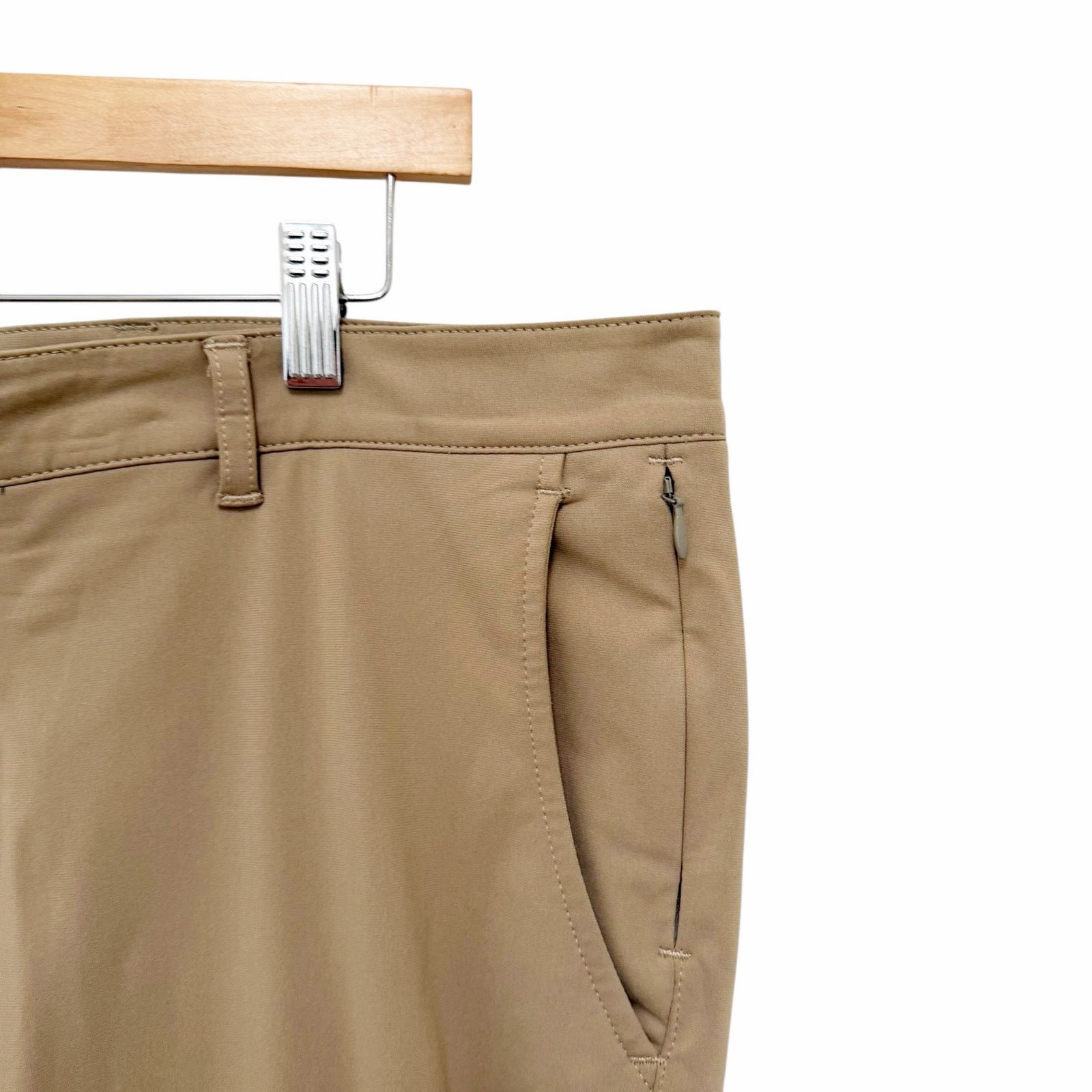 Twillory Twillory Tan Performance Tailored Fit Golf Pants 36x32 Size US 36 / EU 52 - 3 Thumbnail