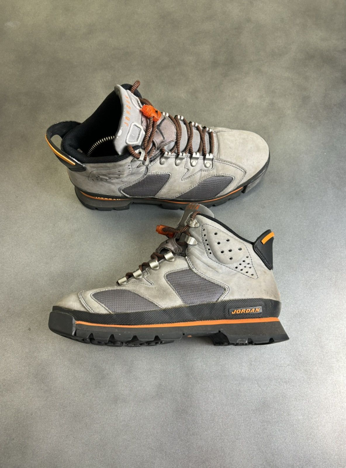 Jordan Brand × Nike × Vintage 2000s Vintage Air Jordan 6 Sneaker Boots AJB VI Nike Rare Size US 8.5 / IT 38.5 - 2 Thumbnail