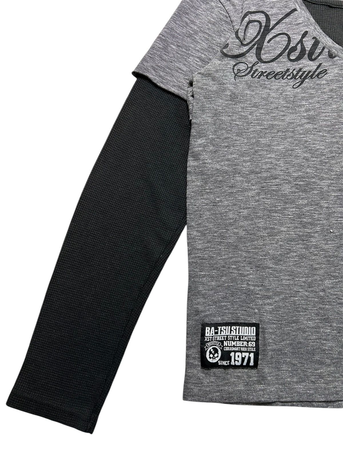 If Six Was Nine VINTAGE BA-TSU STUDIO DOUBLE SLEEVE TEE SHIRT Size US S / EU 44-46 / 1 - 3 Thumbnail