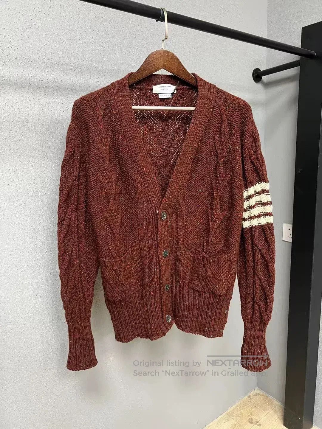 Thom Browne thom browne chunky cable knit cardigan. Size US M / EU 48-50 / 2 - 1 Thumbnail