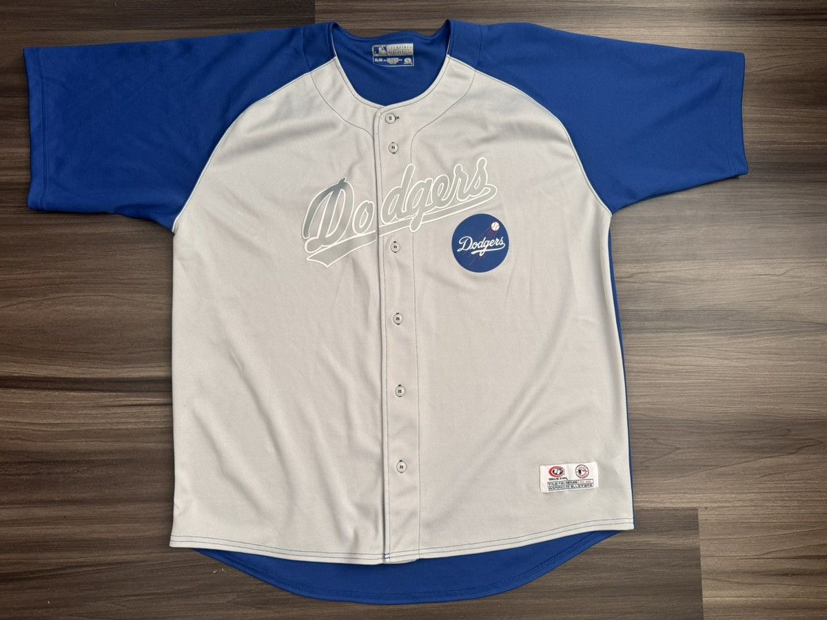 MLB Vintage True Fan Los Angeles LA Dodgers MLB Baseball Jersey Size US XL / EU 56 / 4 - 1 Thumbnail