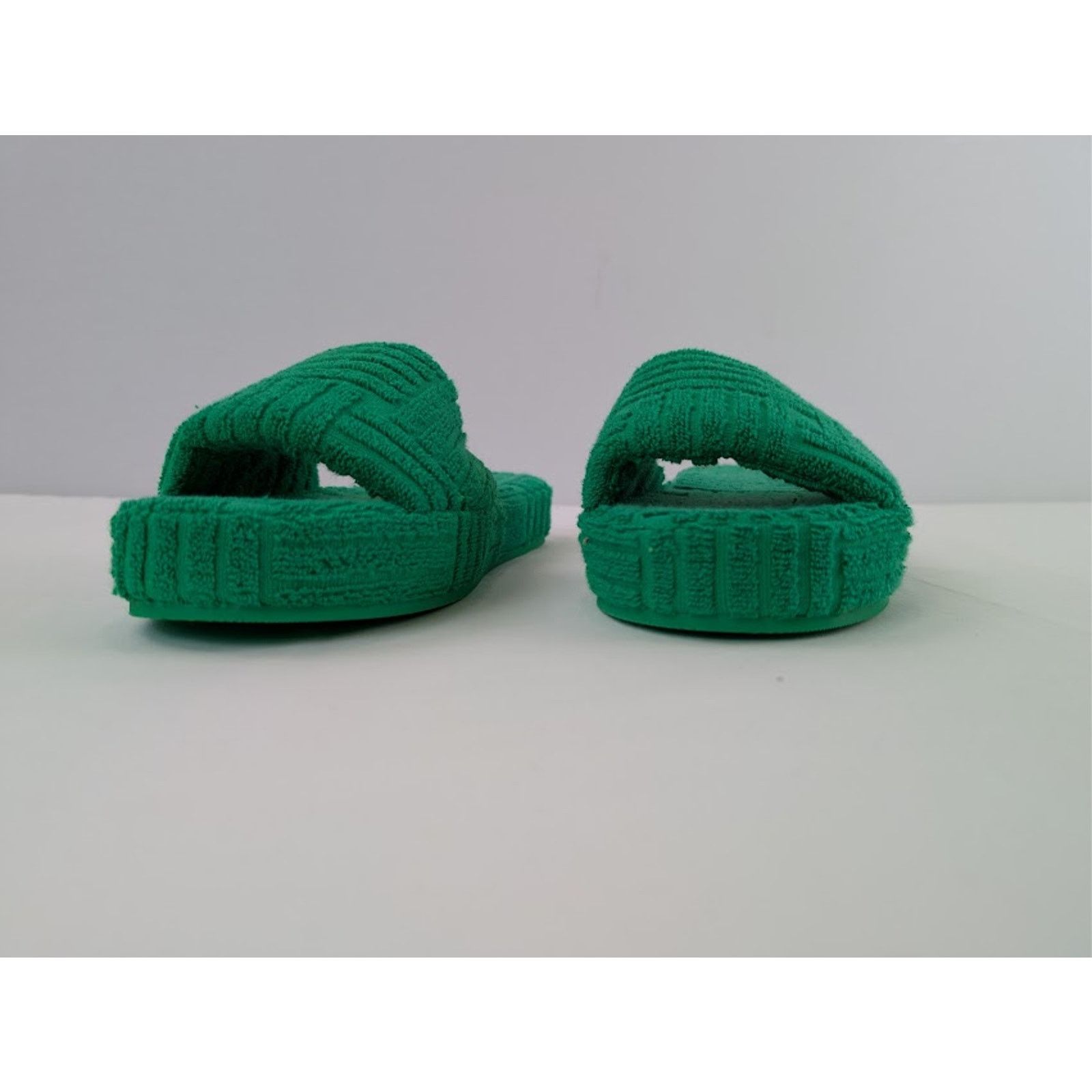 Bottega Veneta o1rshd1 Resort Geometric Sponge Slide Sandal in Grass Size US 12 / EU 45 - 7 Thumbnail