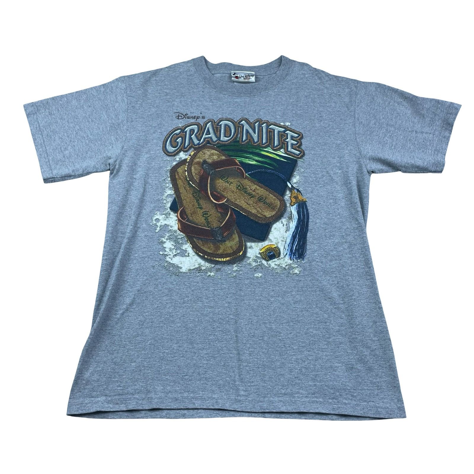 Disney 2006 Walt Disney World Grad Night S/S Crewneck T-Shirt Gray Size US M / EU 48-50 / 2 - 2 Thumbnail